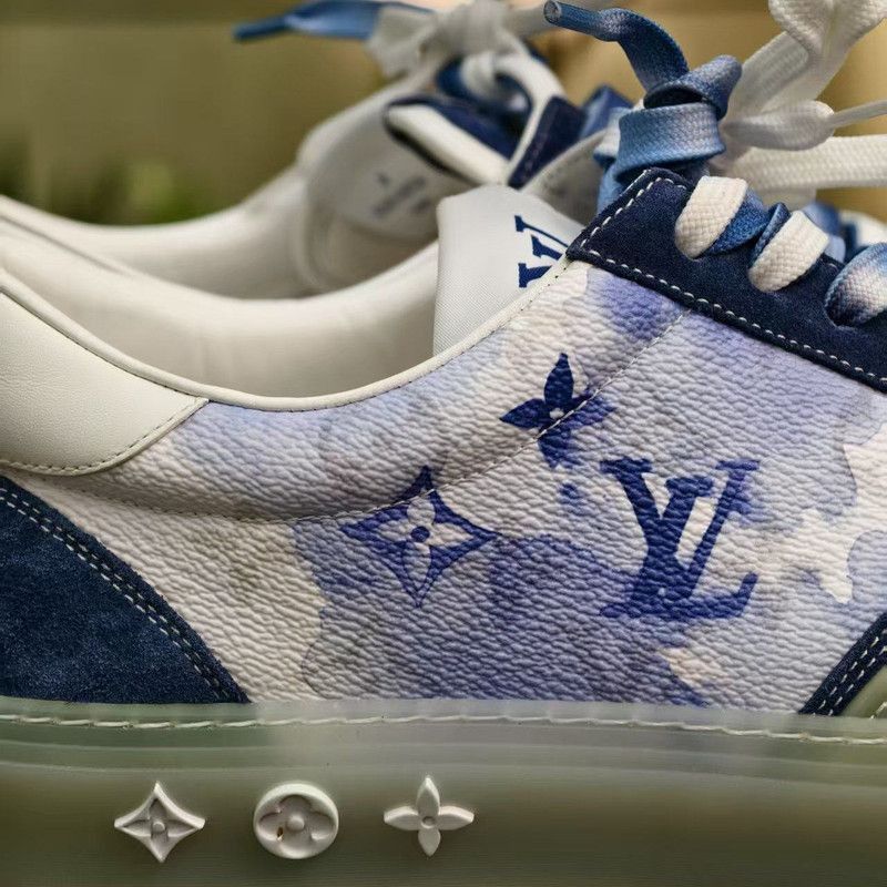 Louis Vuitton Louis Vuitton Ollie Color-Block Sneakers for Men -2505 Size US 8 / IT 38 - 1 Thumbnail