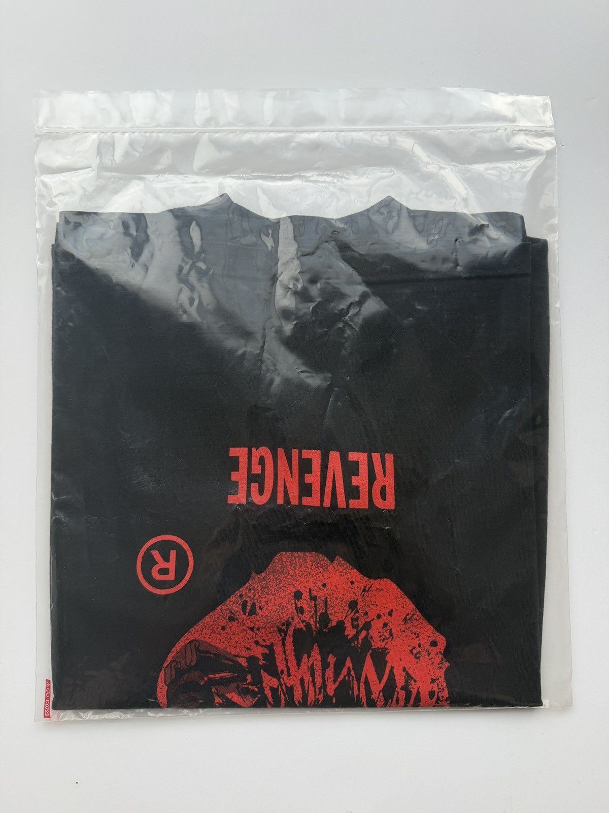 Revenge Revenge x Bapesta Black/Red T Shirt Size Small Size US S / EU 44-46 / 1 - 13 Thumbnail