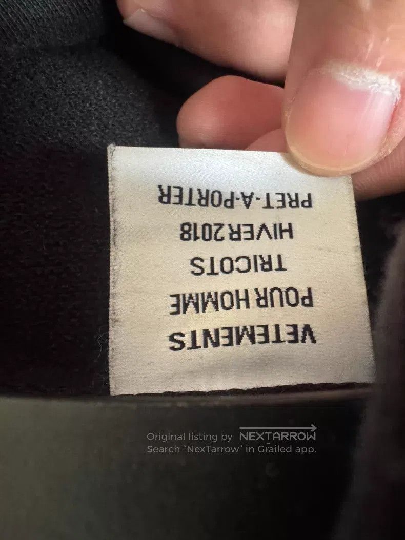 Vetements VETEMENTS Ghost Face Sweatshirt Size US S / EU 44-46 / 1 - 5 Thumbnail