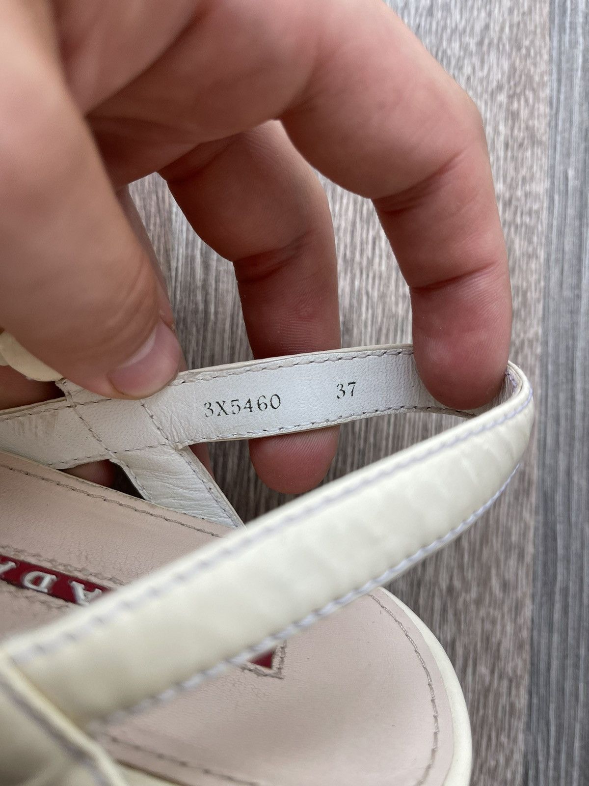 Miu Miu × Prada × Vintage Women's Prada Milano Sandals Size US 7 / IT 37 - 8 Thumbnail