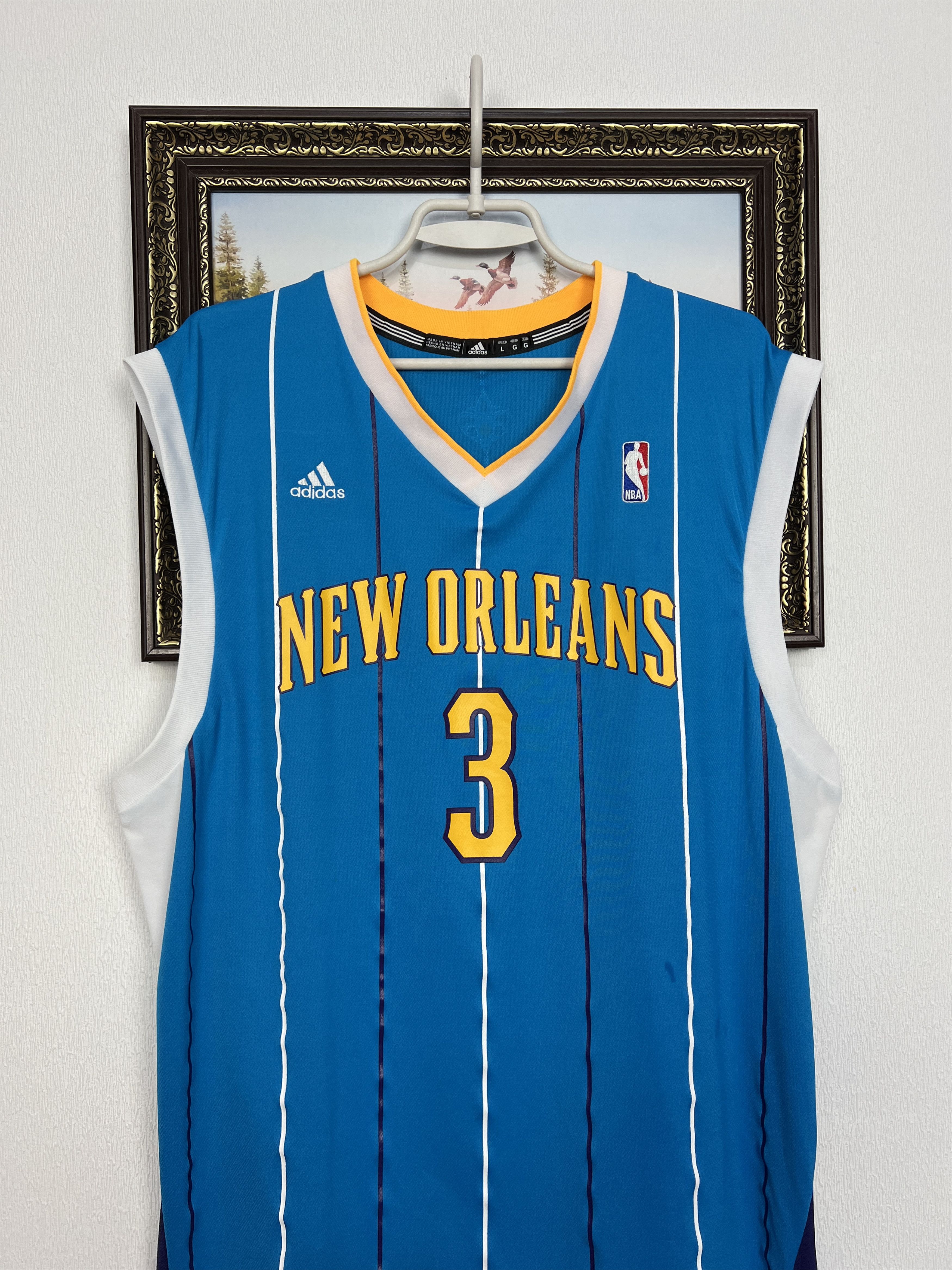 Adidas Vintage New Orleans Pelicans Paul NBA Jersey Trikot Shirt Size US L / EU 52-54 / 3 - 2 Thumbnail