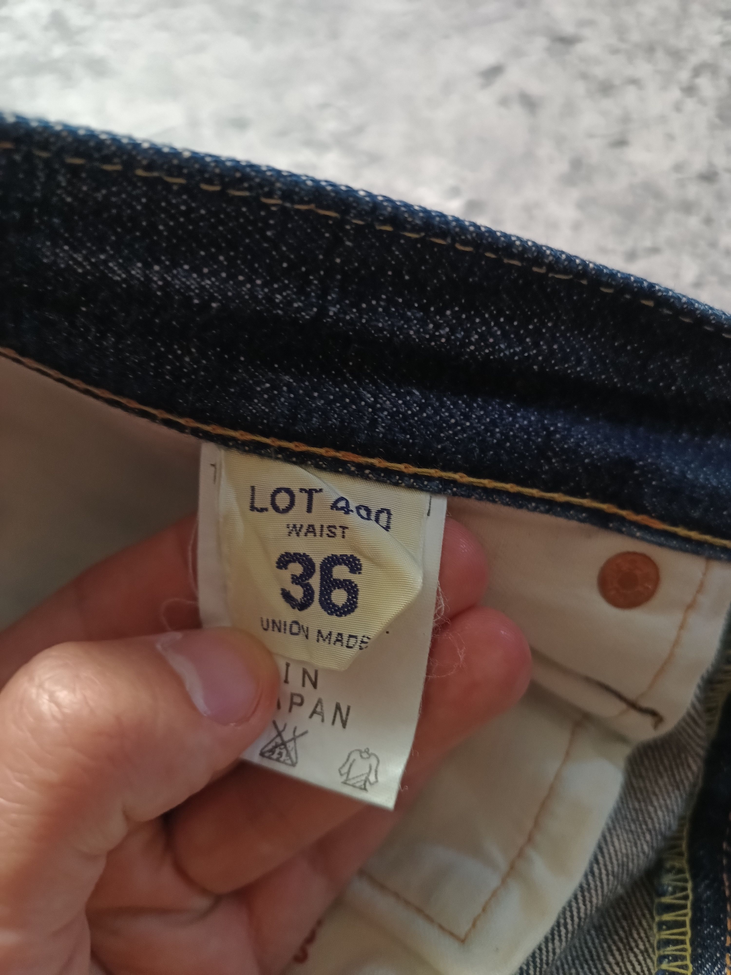 UES Clothing × UES Japan UES 400ST Japanese Selvedge Denim Jeans Made in Japan Size US 36 / EU 52 - 12 Thumbnail