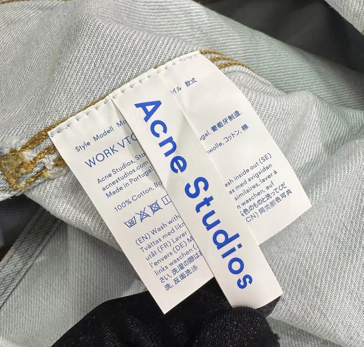 Acne Studios Acne Studios Oversized Vintage Denim Coat J42 Size US S / EU 44-46 / 1 - 5 Thumbnail