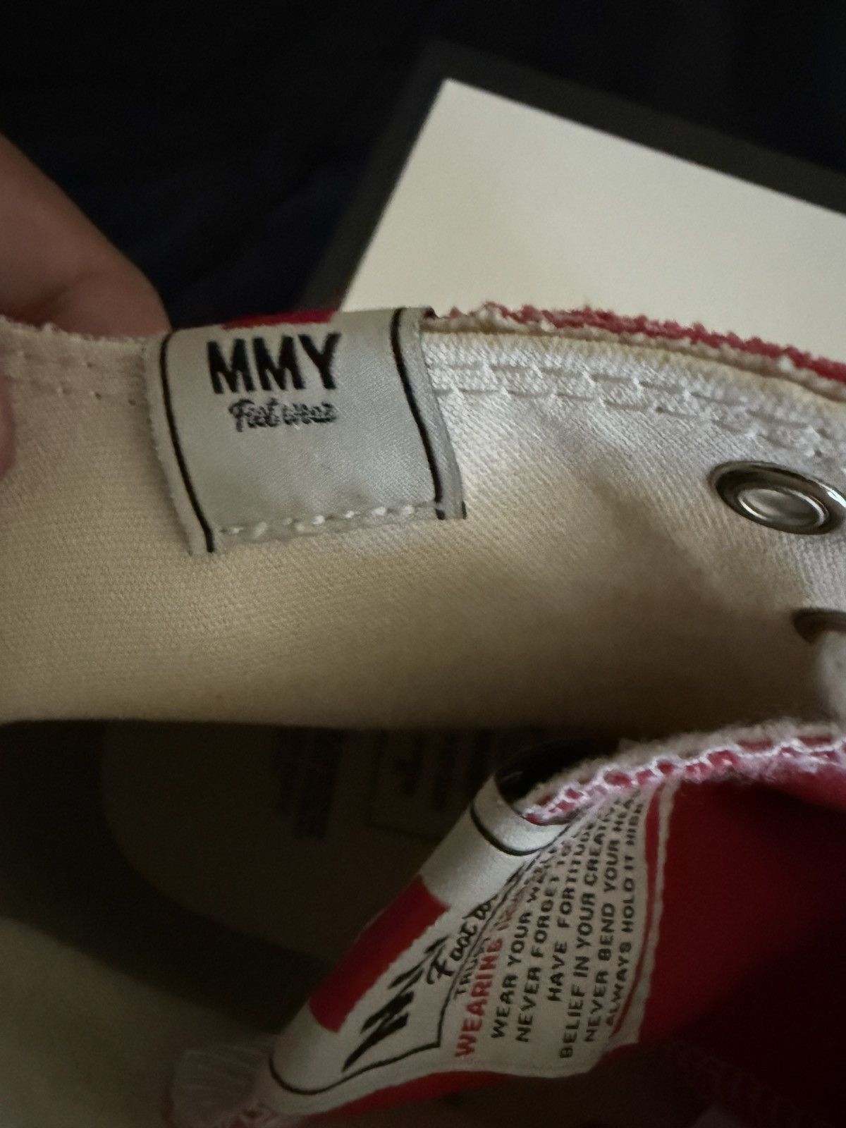 Maison MIHARA YASUHIRO Maison Mihara Yasuhiro red Peterson High 43 Size US 10 / EU 43 - 13 Thumbnail