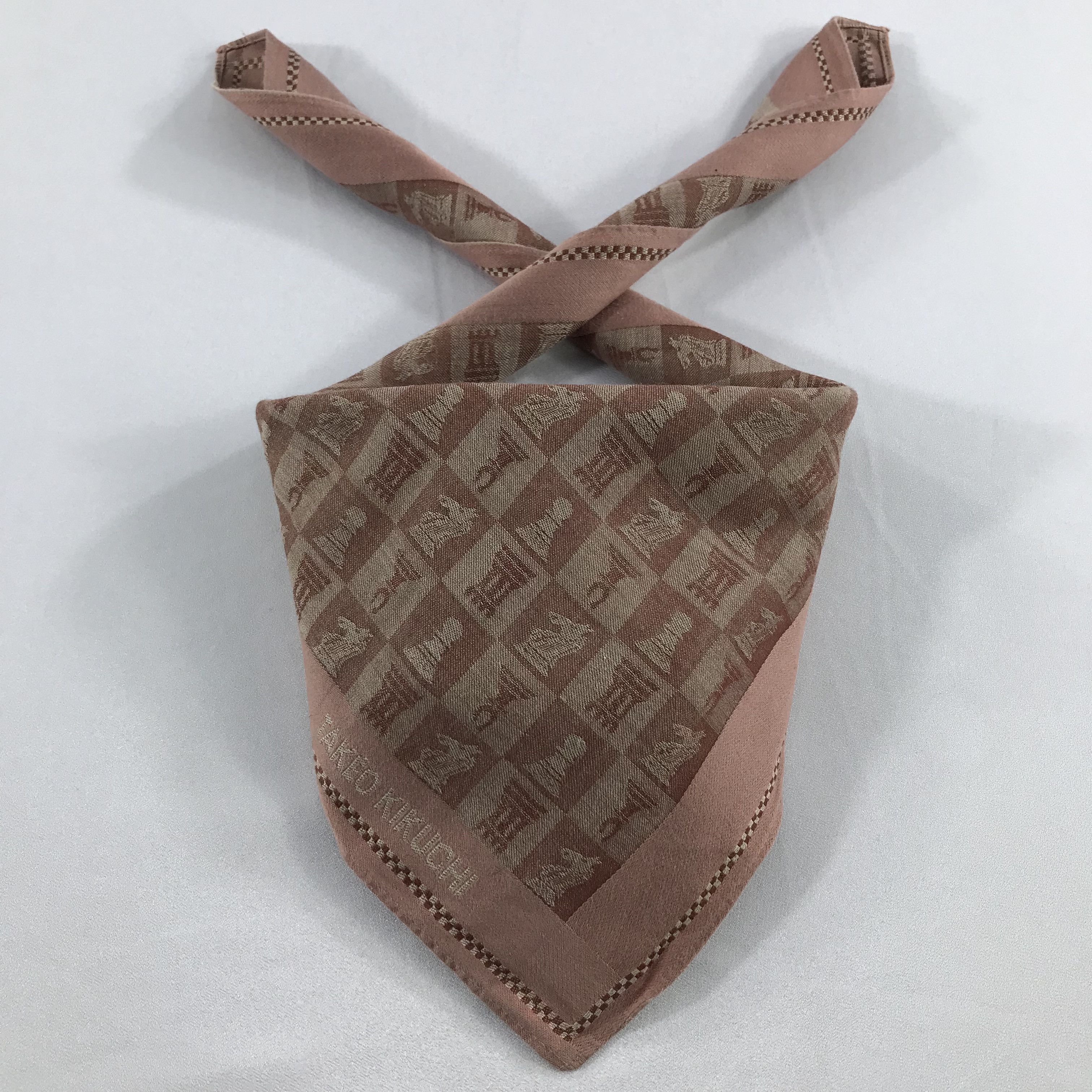 Takeo Kikuchi × Vintage Takeo Kikuchi Bandana / Handkerchief / Neckerchief - S1962 Size ONE SIZE - 4 Thumbnail