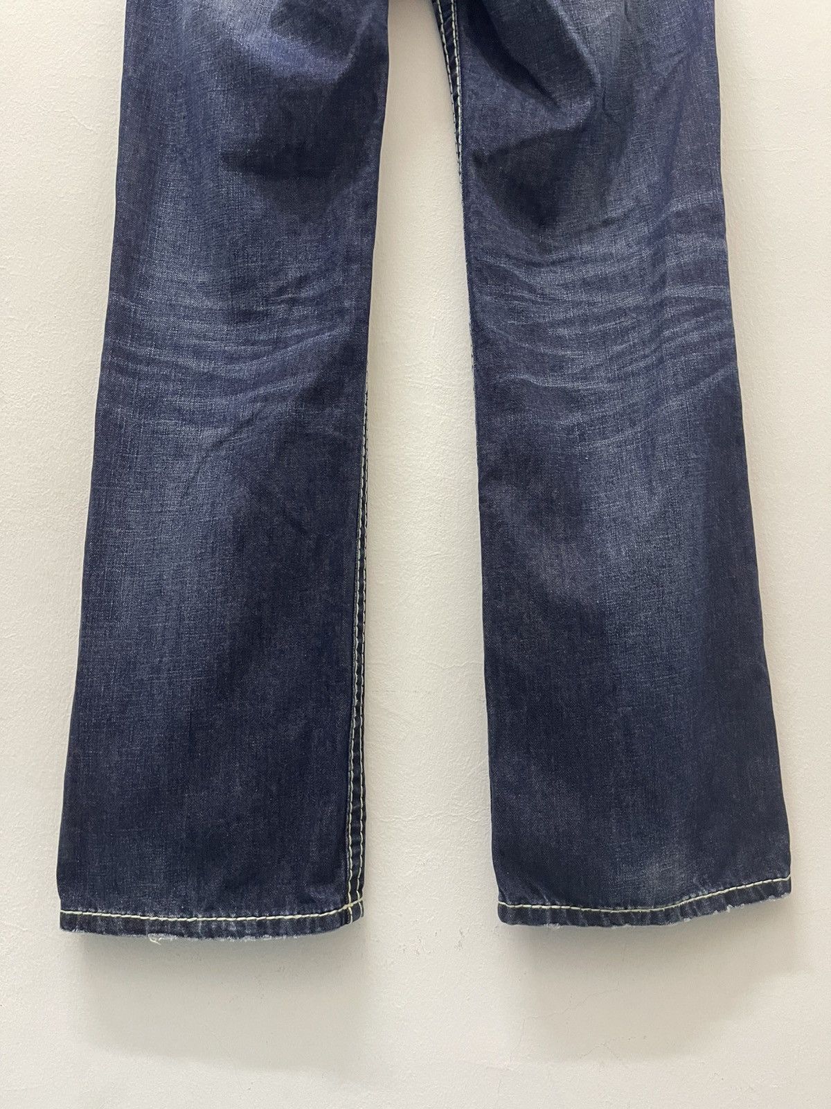 Mek Denim Rare Vintage MEK DENIM Affliction y2k Style Bootcut Flare Size US 31 - 2 Thumbnail