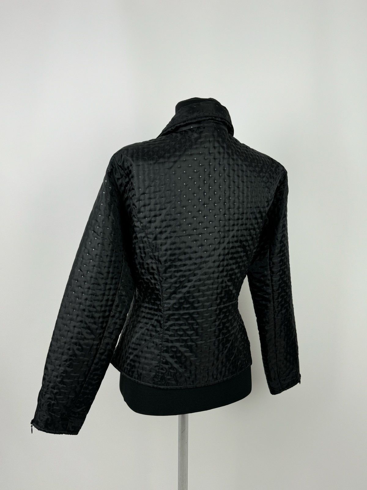 Other Anne Fontaine Paris Black Zip Up Jacket Size L / US 10 / IT 46 - 2 Thumbnail