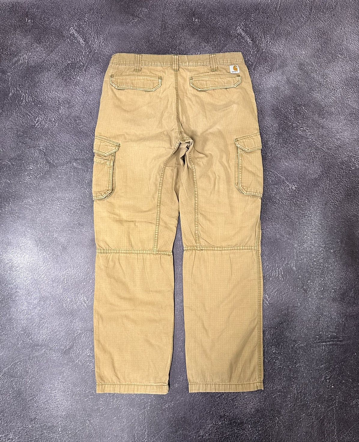 Carhartt Vintage Carhartt Cargo Carpenter USA Faded Work Y2K Pants Size US 38 / EU 54 - 1 Thumbnail