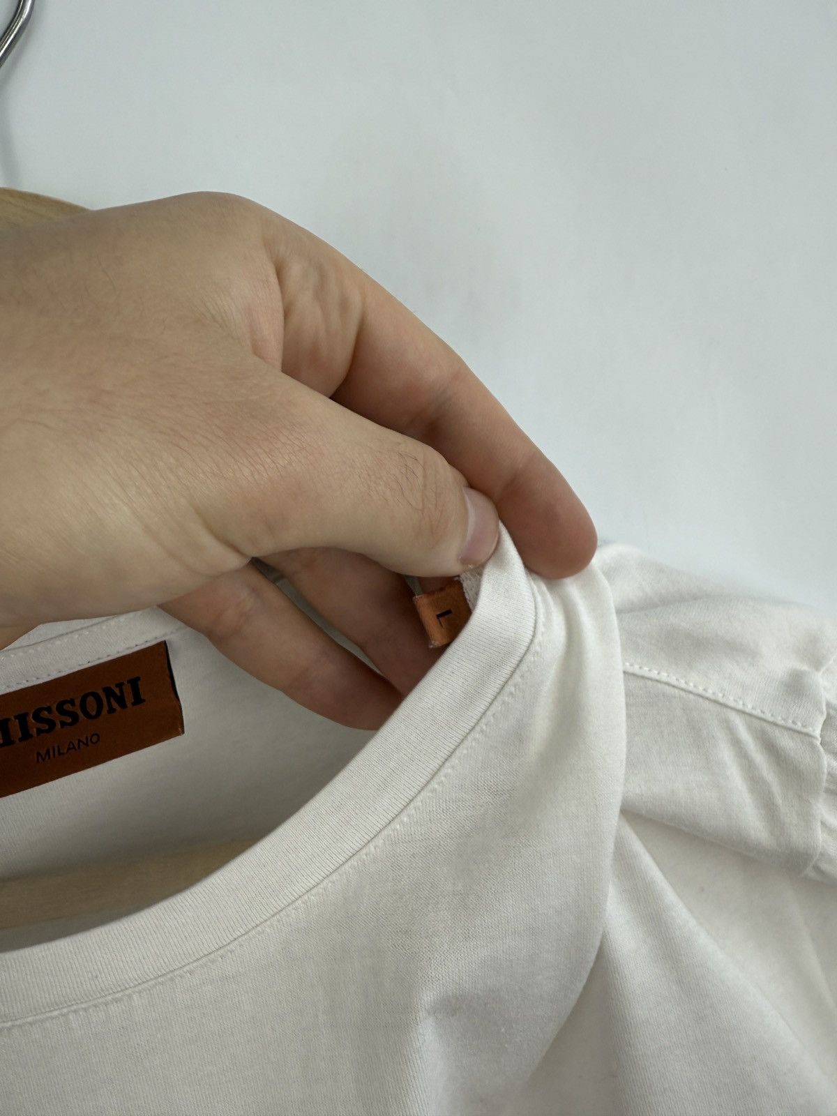 Missoni 🇮🇹 Missoni Luxury Art T-Shirt 2021 Rare Retro Hype Y2K Size US L / EU 52-54 / 3 - 6 Thumbnail