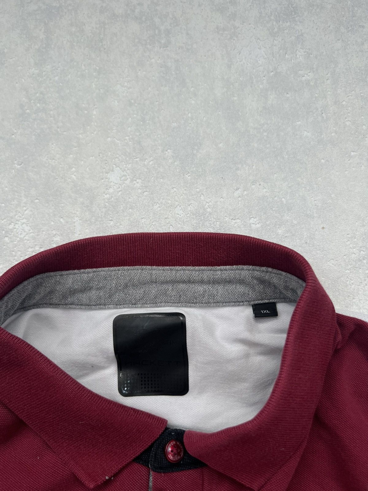 Hackett 00’s HACKETT X ASTON MARTIN RARE LONGSLEEVE POLO TEE Y2K Size US XXL / EU 58 / 5 - 6 Thumbnail