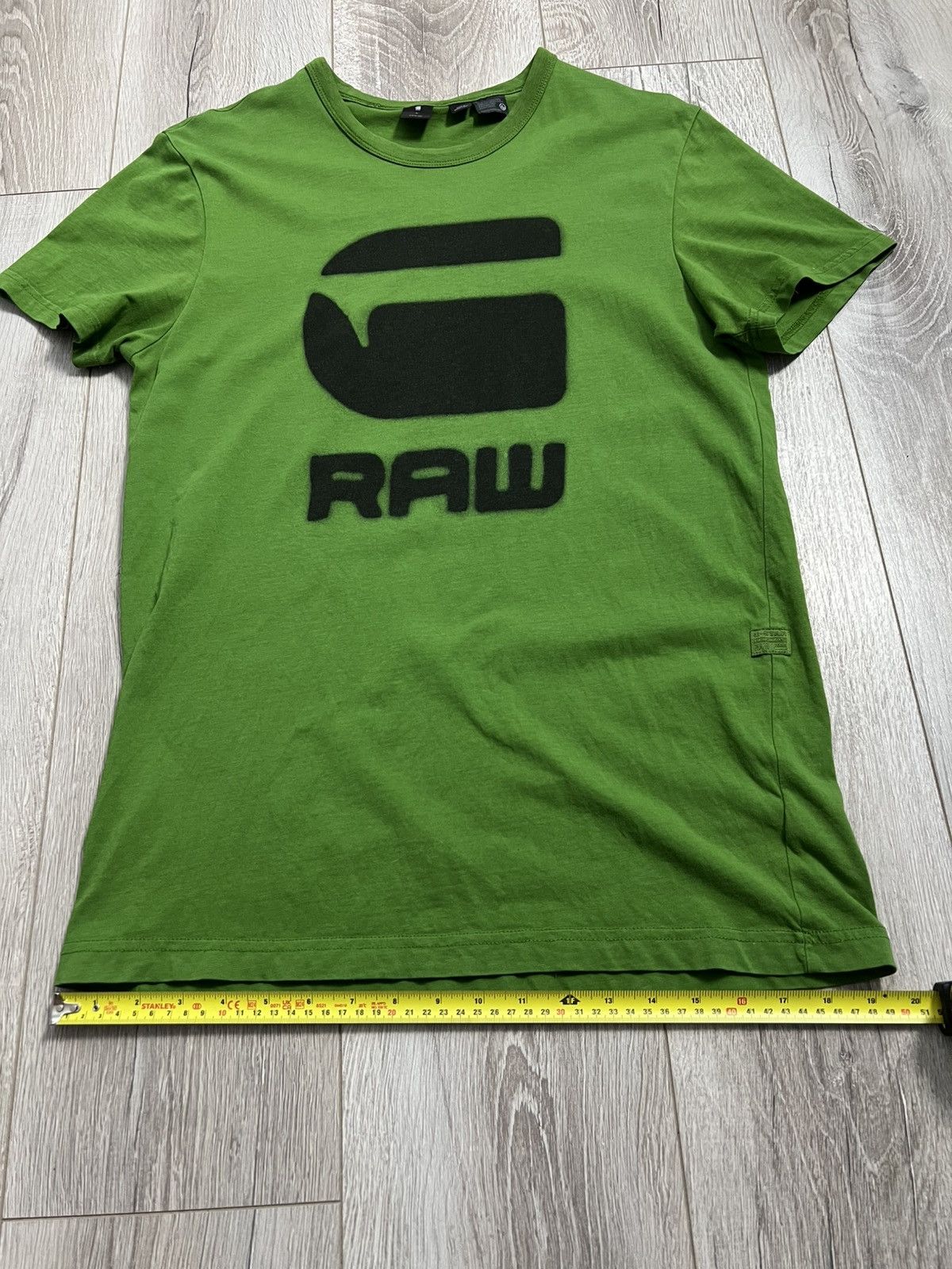 G-Star G-Star Raw Y2K T-Shirt Big Logo Men Tee Green Size US M / EU 48-50 / 2 - 14 Thumbnail