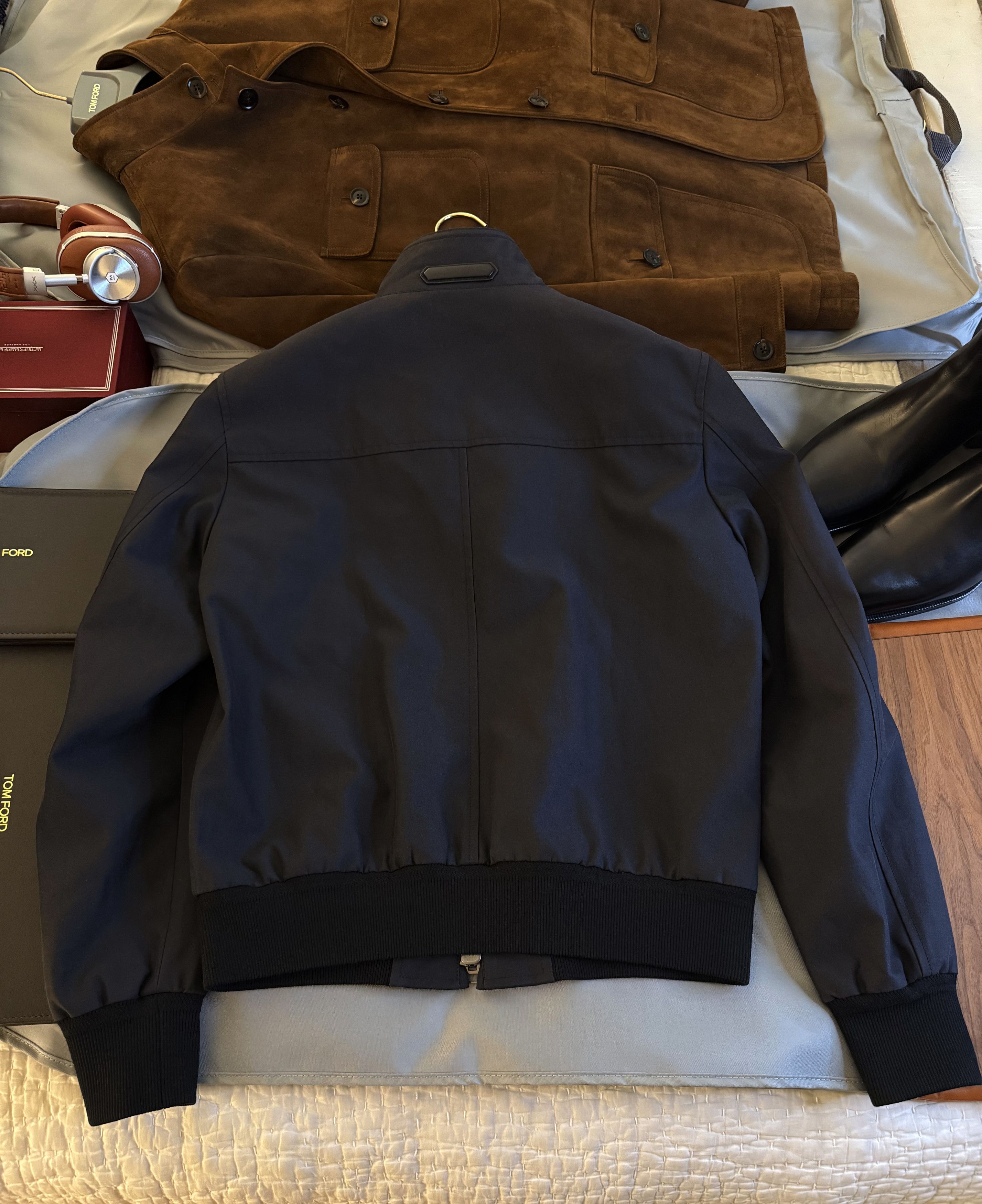 Tom Ford Best Dressed $4,300 w/tax Navy Bond Inspired Jacket Size US M / EU 48-50 / 2 - 20 Thumbnail