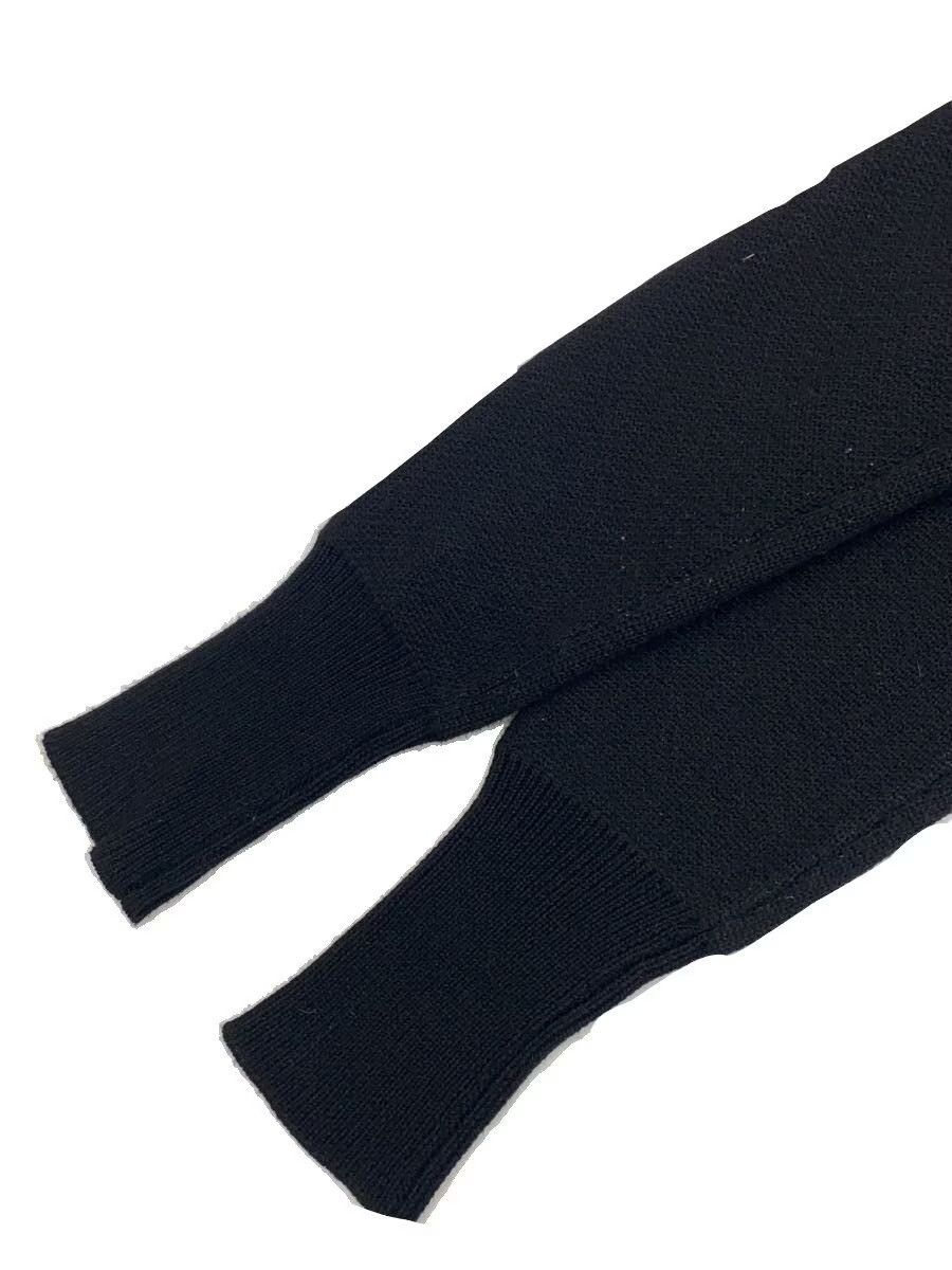 Number (N)ine Hybrid Knit Sleeve Nylon Jacket Size US M / EU 48-50 / 2 - 3 Thumbnail