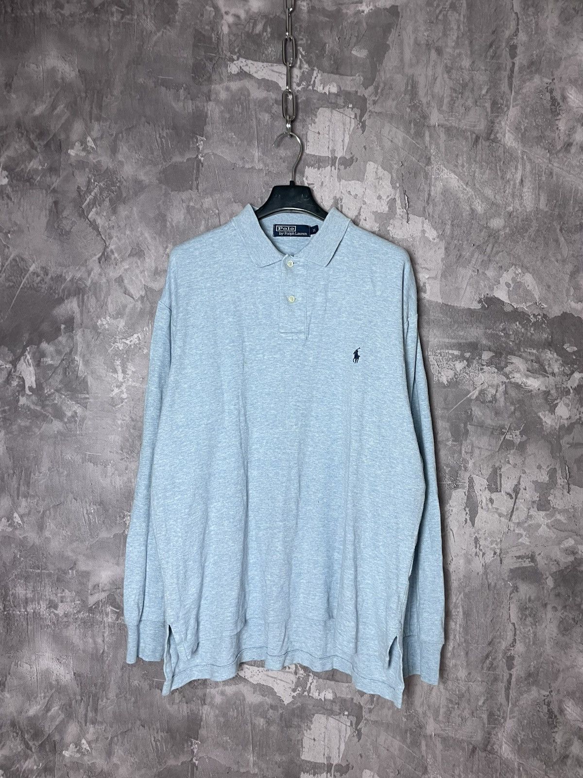 Polo Ralph Lauren × Vintage Vintage Polo Ralph Lauren Small Logo Basic Rugby Long Sleeve Size US M / EU 48-50 / 2 - 1 Thumbnail