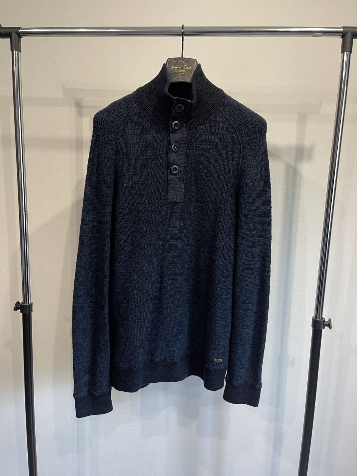 Hugo Boss Hugo boss button-down sweater men’s jumper Size US L / EU 52-54 / 3 - 1 Thumbnail