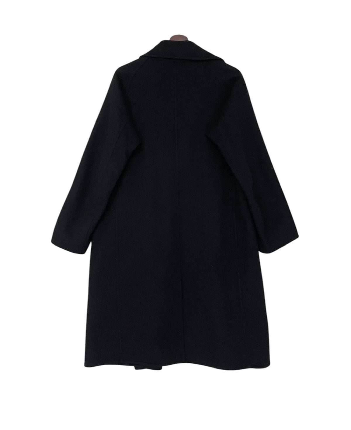 Designer × Jil Sander × Vintage Vintage Brand Jil Sander X Uniqlo Wool Trench Coat 2000s Size US L / EU 52-54 / 3 - 2 Thumbnail