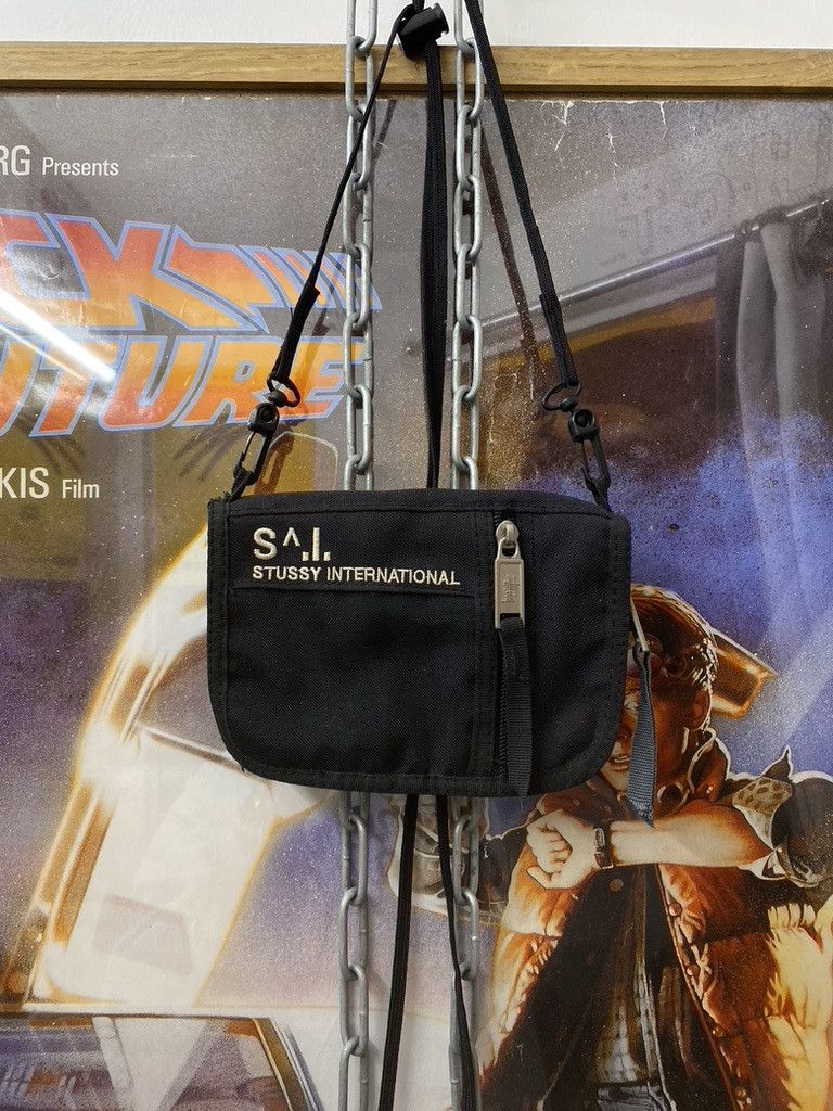 Stussy Y2K SI Stussy International Strapped Wallet Pouch Bag Size ONE SIZE - 2 Thumbnail
