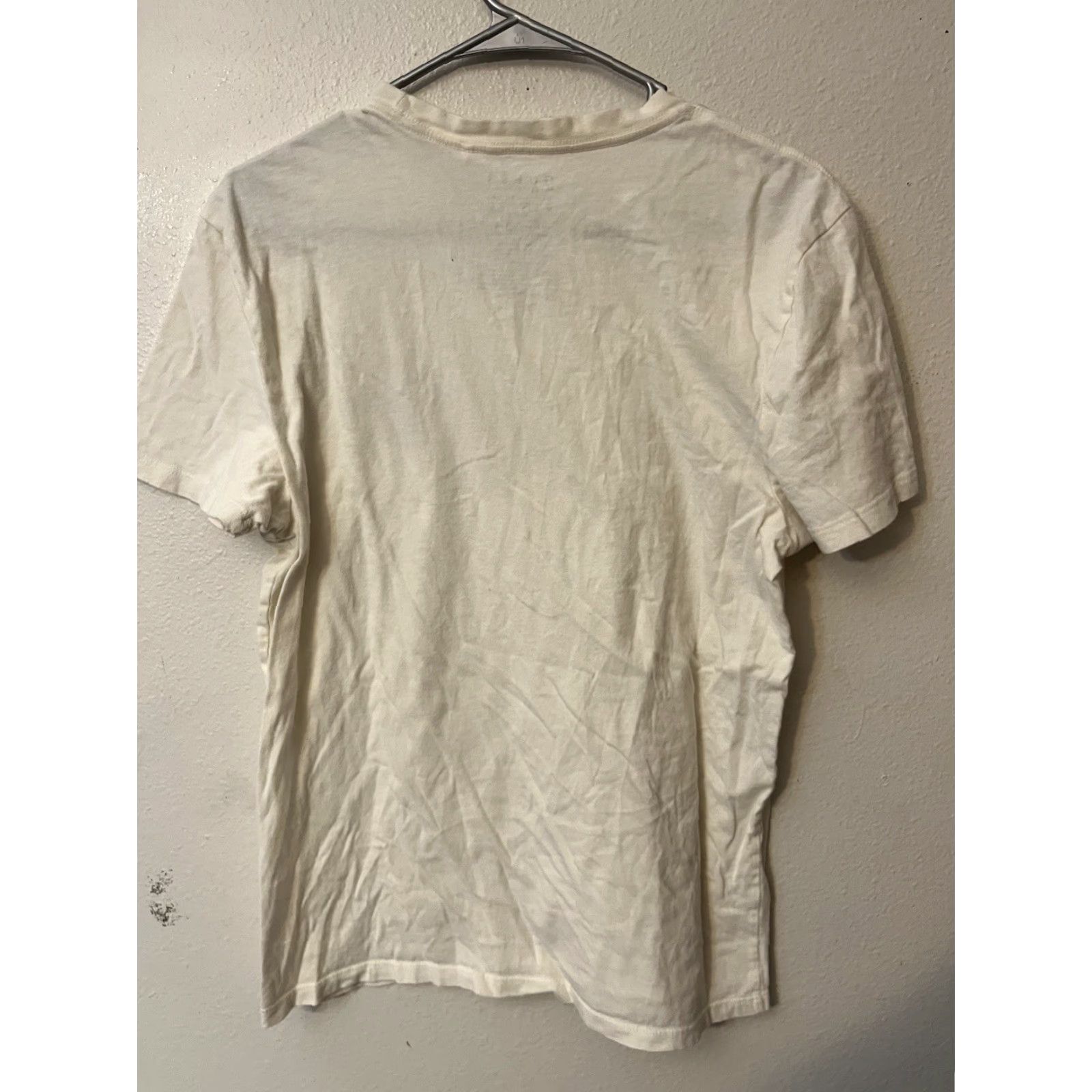 Guess Guess T-Shirt Mens White Graphic Logo Crew Neck Short Sleeve Cotton Brand: GUESS Regular Size M Classic Designer Size US M / EU 48-50 / 2 - 2 Thumbnail