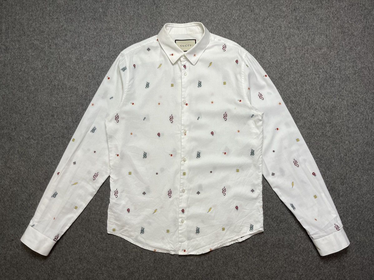 Gucci Gucci Duke shirt Size US S / EU 44-46 / 1 - 2 Thumbnail