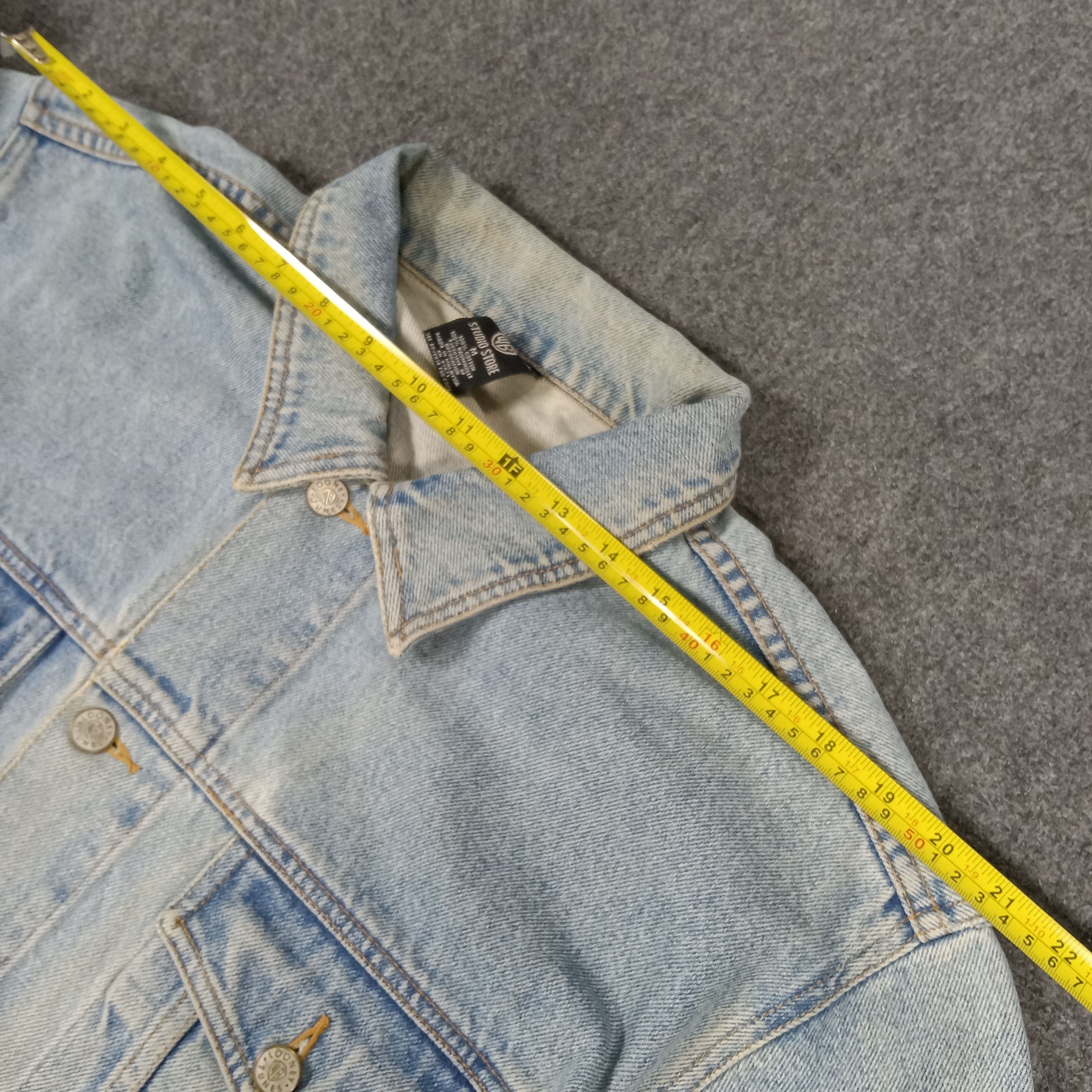 Vintage × Warner Bros Warner Bros. Studio Embroidery Design Denim Jacket Size US L / EU 52-54 / 3 - 8 Thumbnail