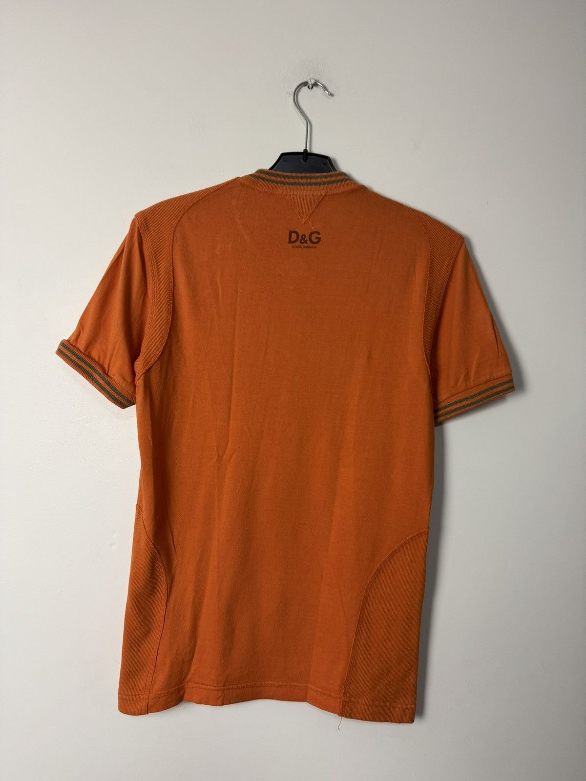 Dolce & Gabbana Archive Dolce & Gabbana D&G Freedom Graphic Tee Orange Y2K Size US L / EU 52-54 / 3 - 12 Thumbnail