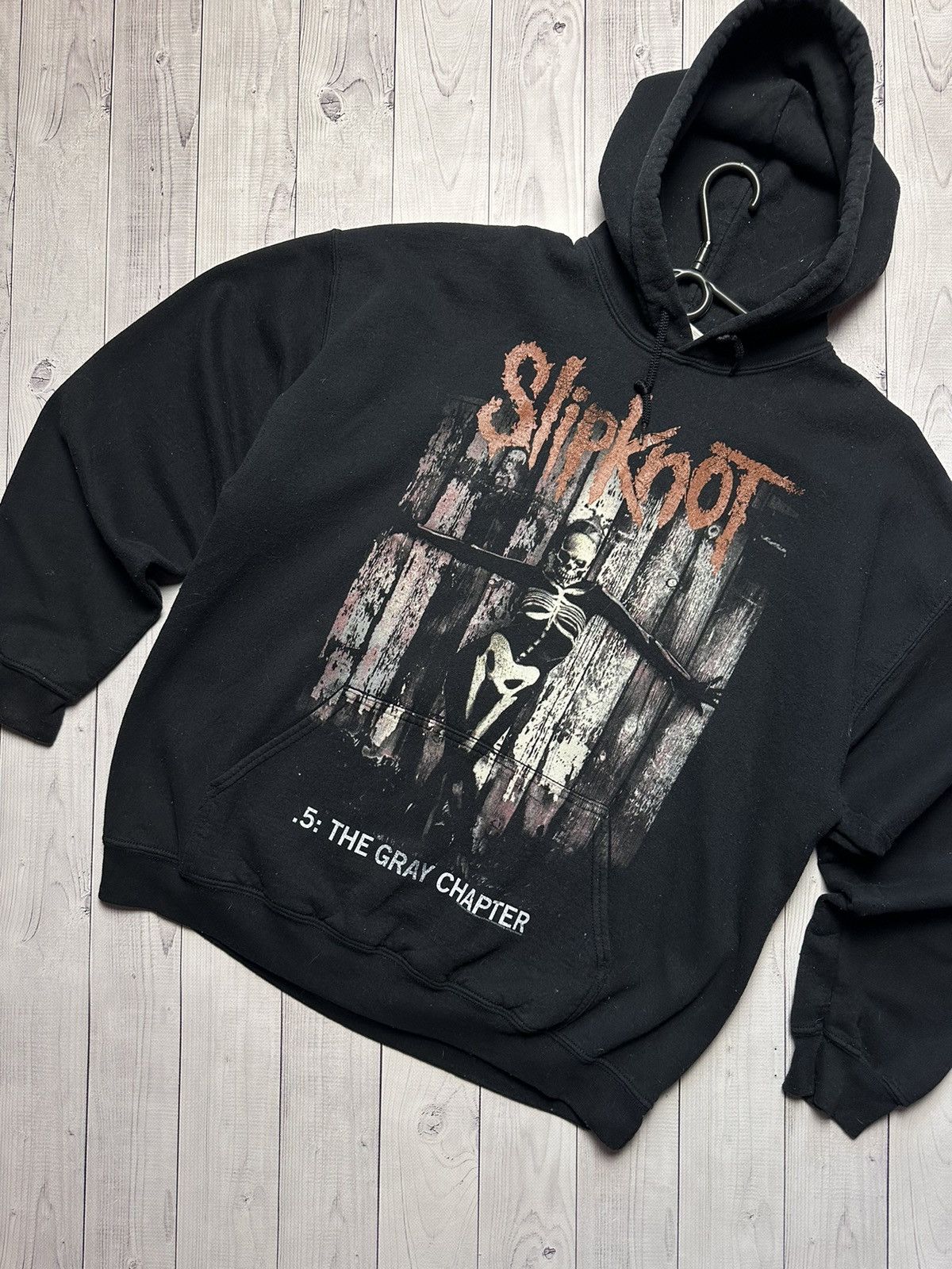 Slipknot × Vintage Vintage Slipknot rock hoodie big logo rare size XL Size US XL / EU 56 / 4 - 3 Thumbnail