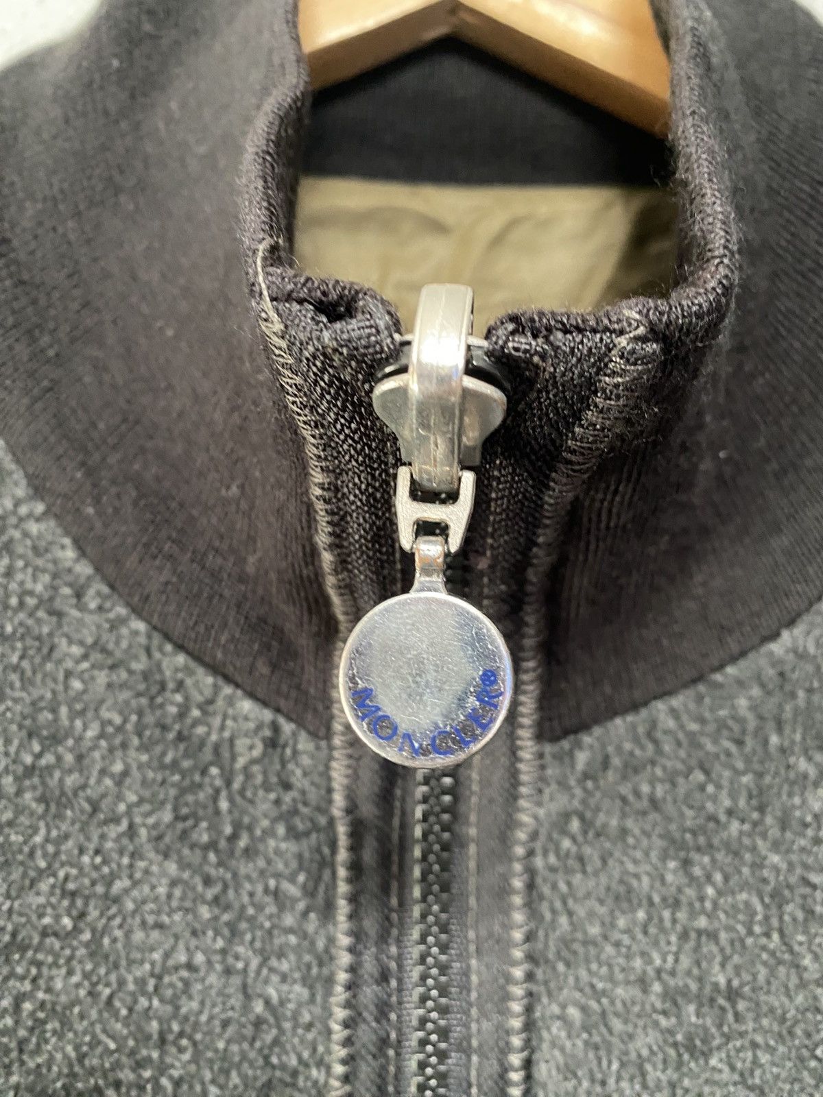Moncler Moncler bomber jacket two way nylon/fleece jacket Size US XL / EU 56 / 4 - 9 Thumbnail