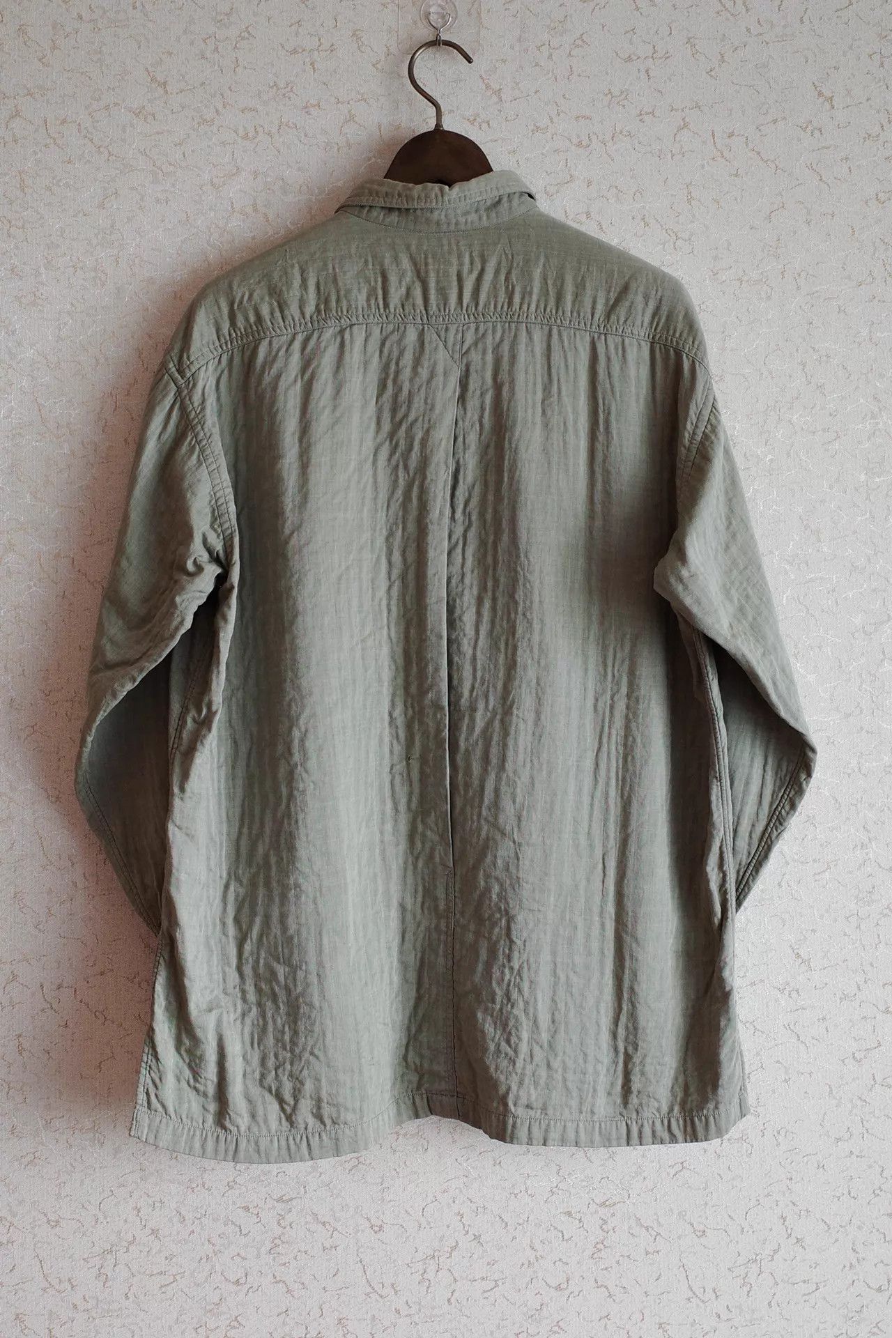 Issey Miyake Issey Miyake 90s Stitched Vintage Cotton Shirt Size US L / EU 52-54 / 3 - 3 Thumbnail