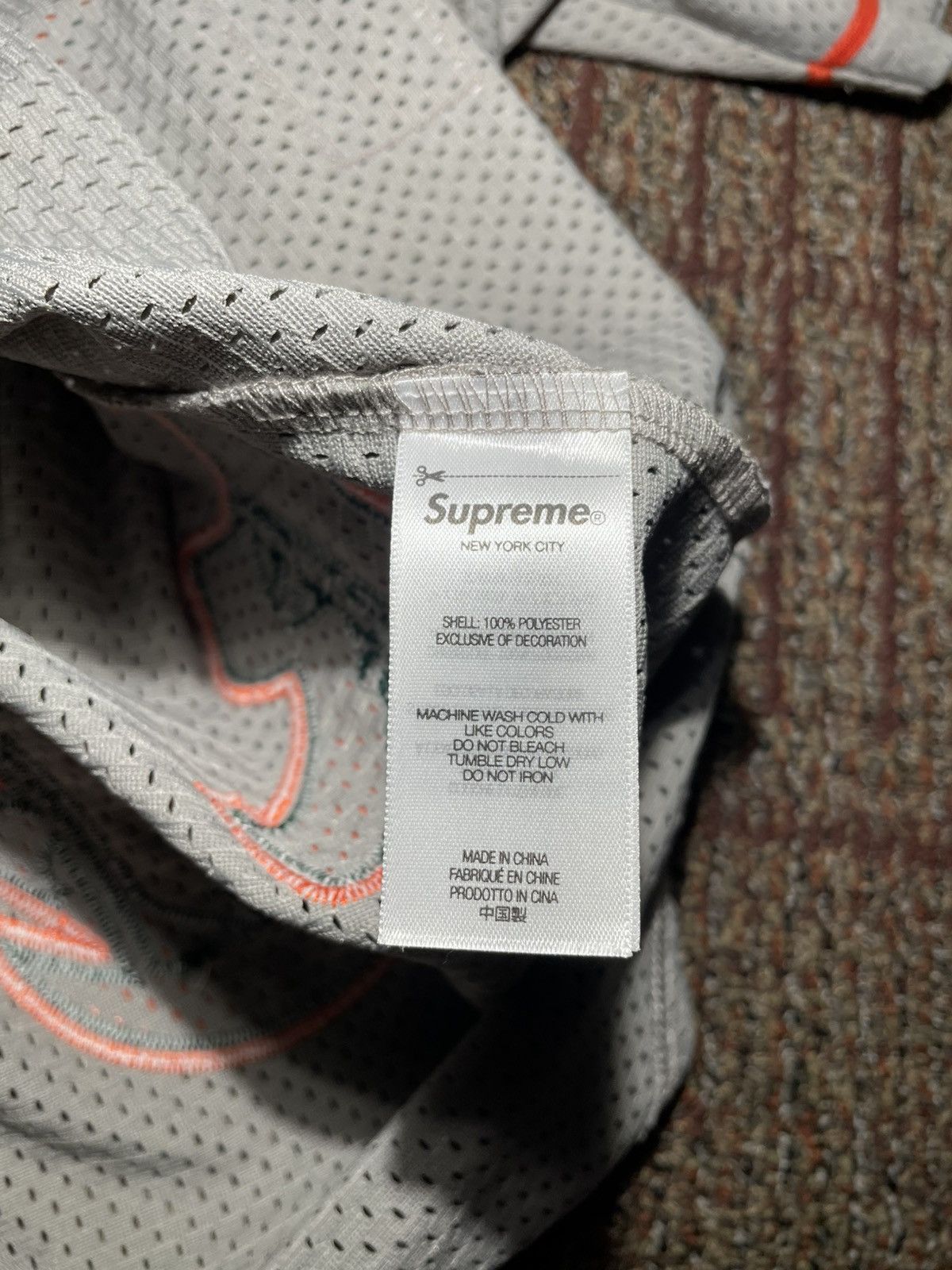 Supreme Supreme Old English Baseball Jersey (Large) Size US L / EU 52-54 / 3 - 4 Thumbnail