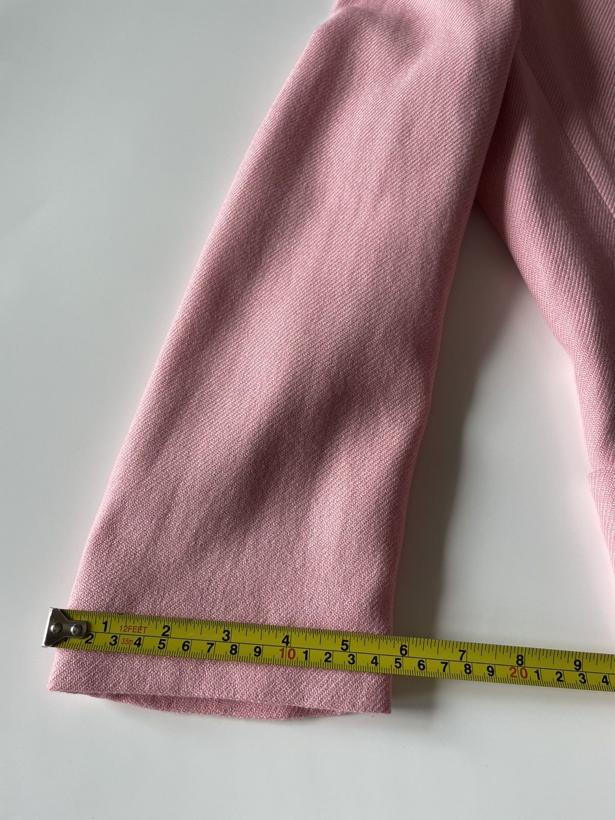 Escada Vintage Escada Piacenza Cashmere Silk Jacket Pink Size S / US 4 / IT 40 - 18 Thumbnail