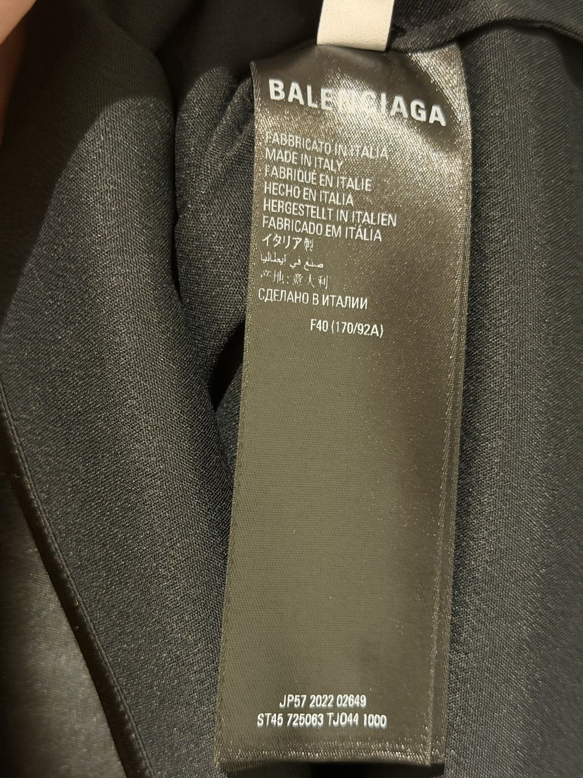 Balenciaga Balenciaga Garde-Robe Hooded Pussycat-Bow Blouse Size M / US 6-8 / IT 42-44 - 8 Thumbnail