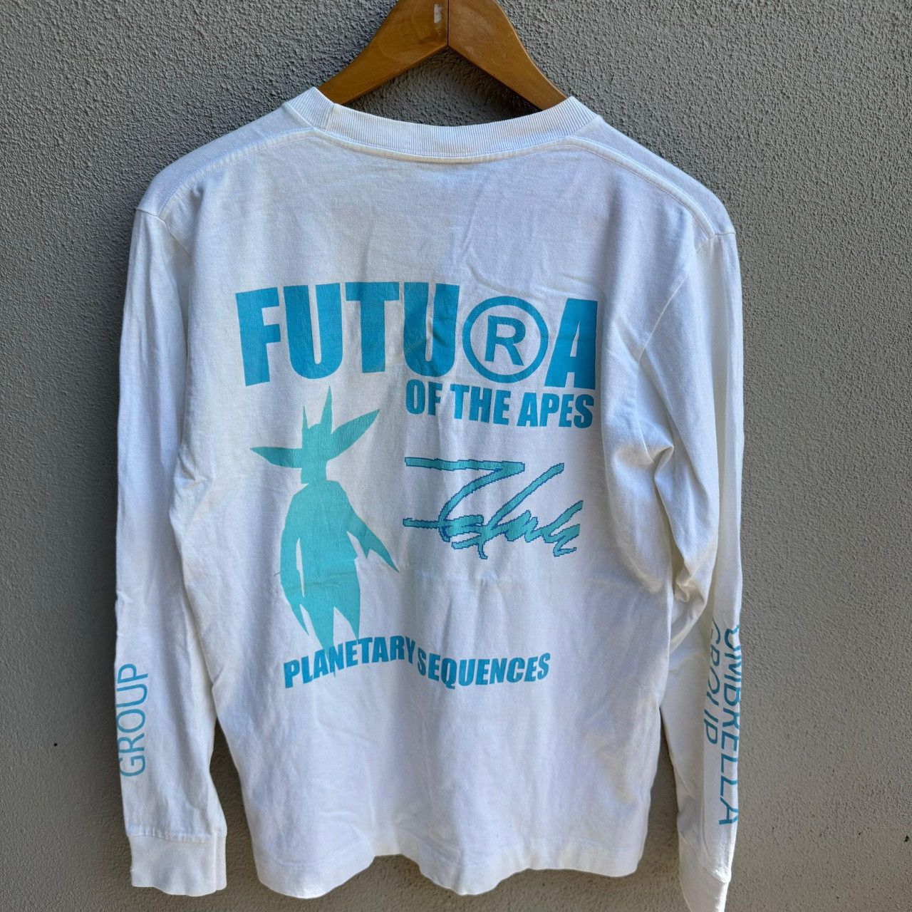 Bape × Futura FUTURA of the Apes longsleeves tee vintage Size US M / EU 48-50 / 2 - 3 Thumbnail