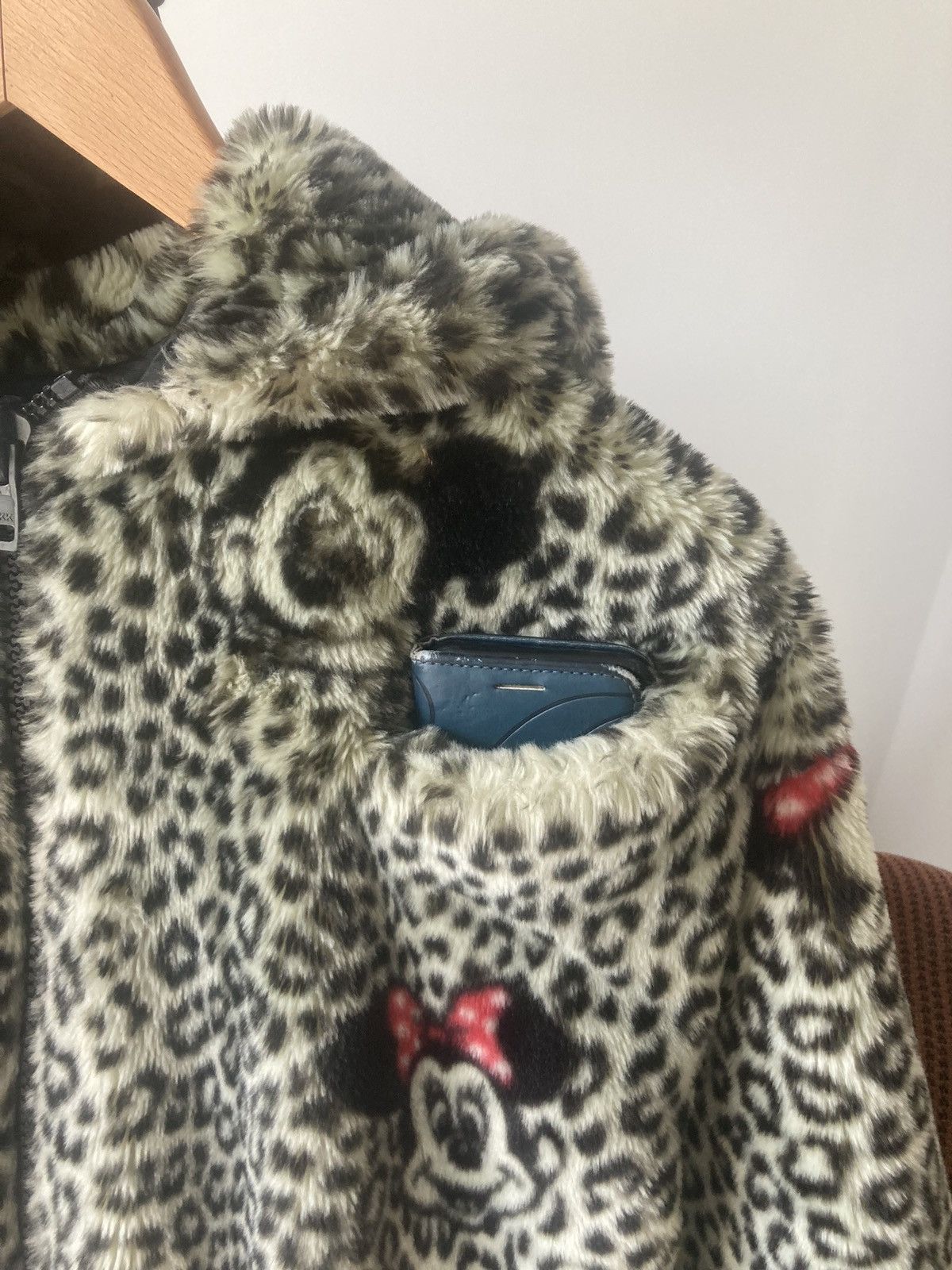Disney × Mickey Mouse Vintage Disney leopard print hooded coat Size M / US 6-8 / IT 42-44 - 5 Thumbnail