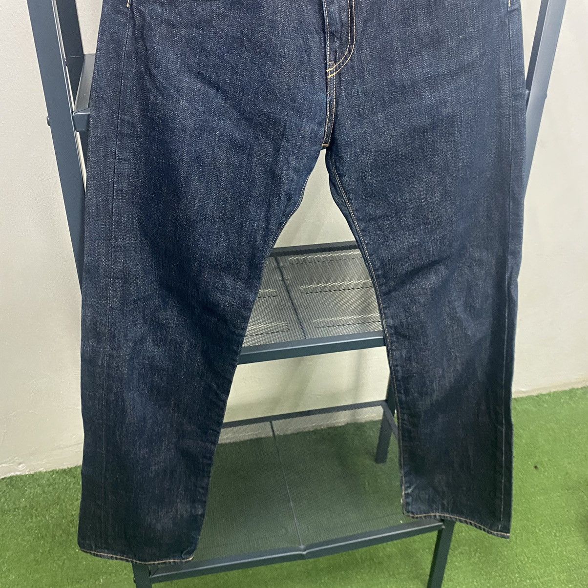 Bape Bathing Ape "Ape Shall Never Kill Ape" Denim Jeans Size 31" - 10 Thumbnail
