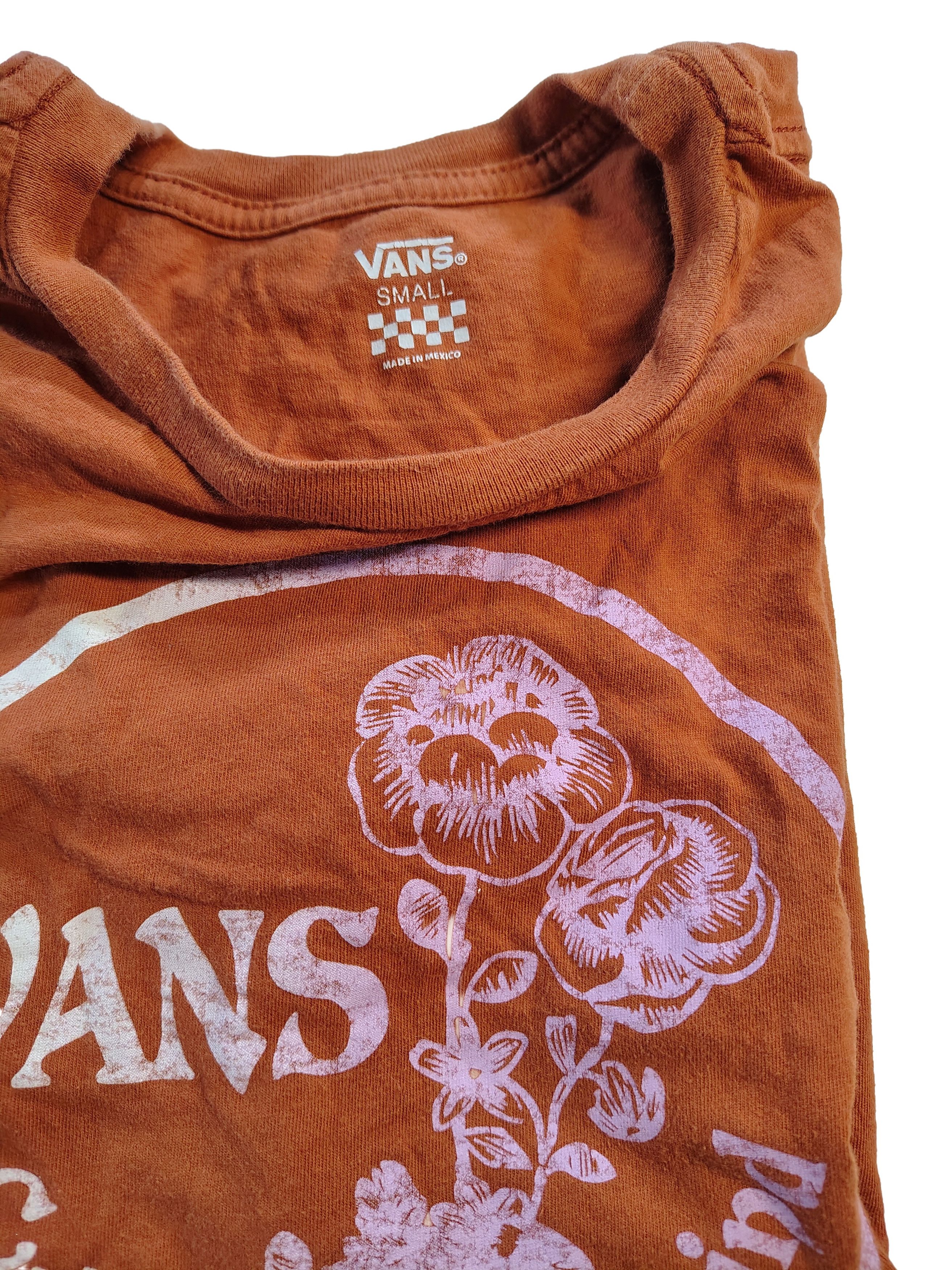 Vans Women's Small Vans "Cultivate Your Mind" T-Shirt Size S / US 4 / IT 40 - 2 Thumbnail