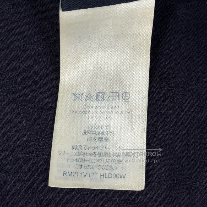 Louis Vuitton Louis Vuitton Dark blue denim full print jeans Size US 32 / EU 48 - 8 Thumbnail