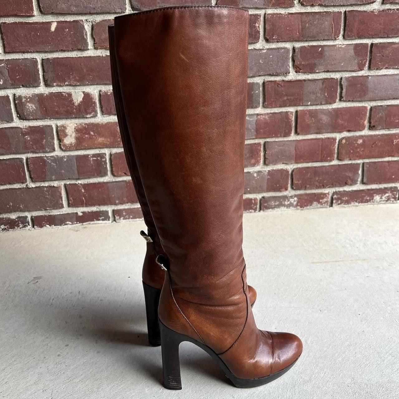 Gucci vintage authentic Gucci brown leather platform boots Size US 6.5 / IT 36.5 - 3 Thumbnail