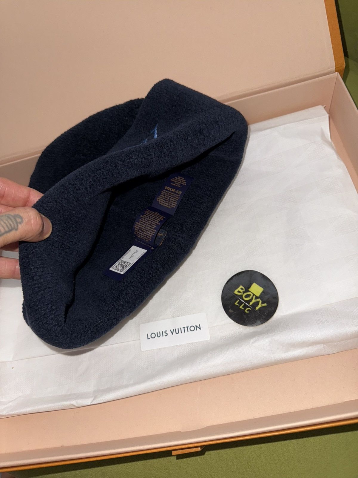 Louis Vuitton Louis vuitton monogram wool beanie Size ONE SIZE - 6 Thumbnail