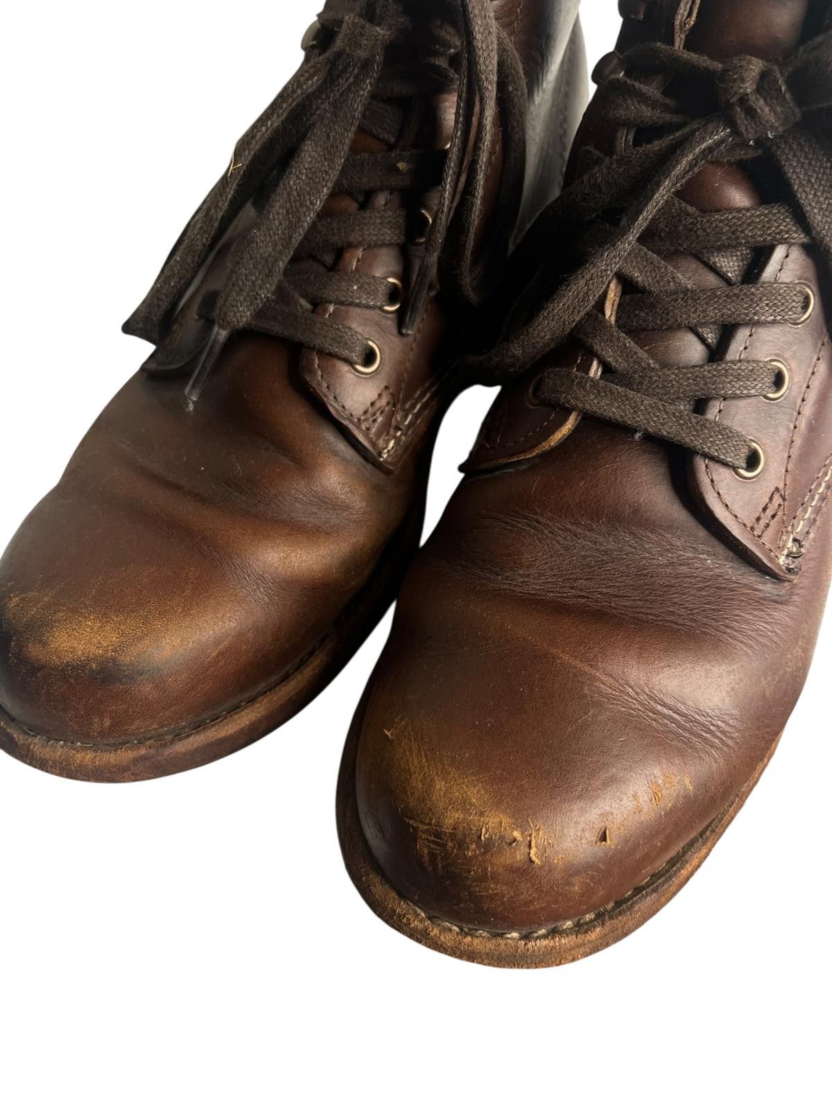 Wolverine Wolverine 1000 Mile Boots Brown Leather Made in USA Men’s 7D Size US 7 / EU 40 - 6 Thumbnail