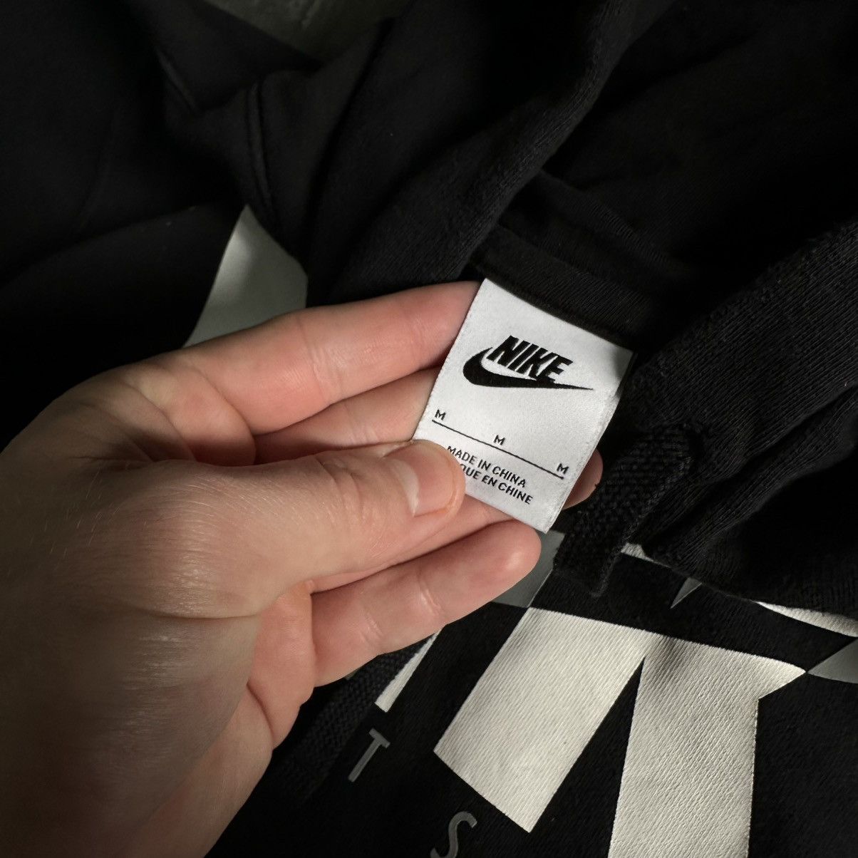 Nike × Vintage Vintage Nike Hoodie Big Logo Sportwear Y2K 00s Size US M / EU 48-50 / 2 - 6 Thumbnail