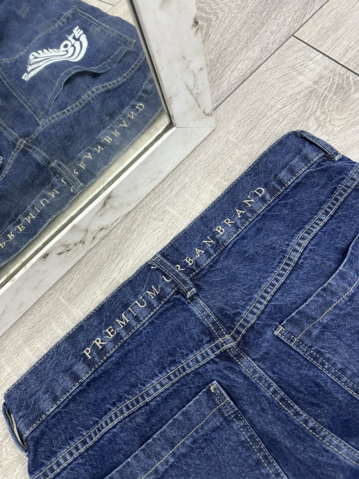 Southpole Southpole Baggy Wide Rap Hip Hop Jeans Size US 32 / EU 48 - 6 Thumbnail