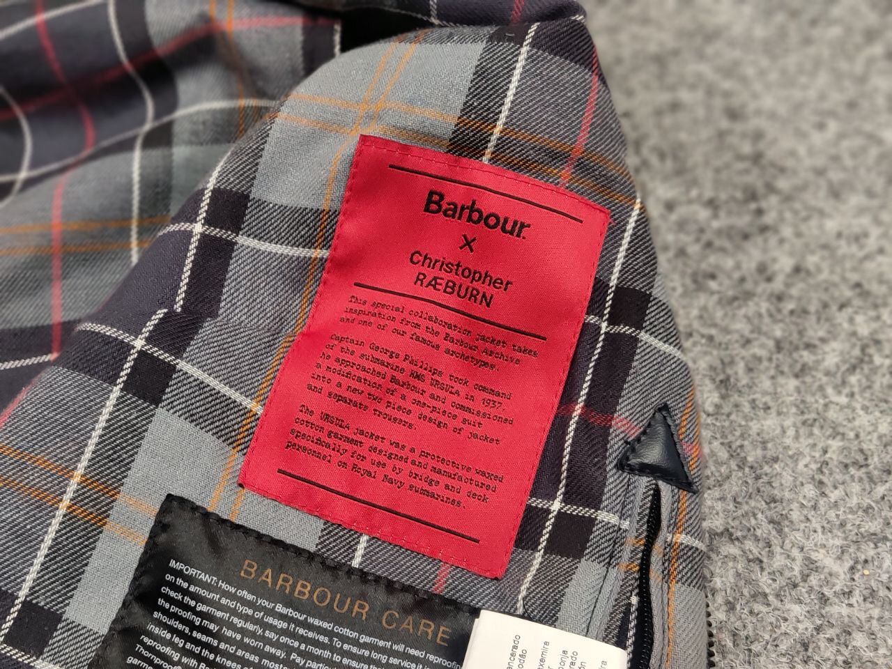 Barbour Barbour x Christopher Raeburn Women's Wax Navy Vest Jacket Size M / US 6-8 / IT 42-44 - 15 Thumbnail