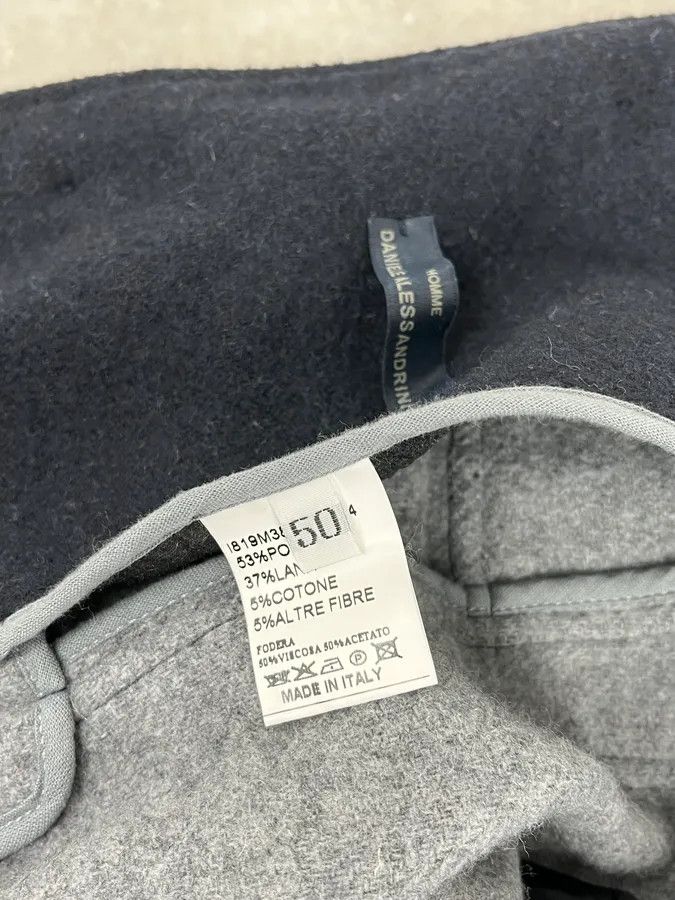 Daniele Alessandrini 2000s Daniele Alessandrini Navy Wool Classy Jacket Size US M / EU 48-50 / 2 - 11 Thumbnail