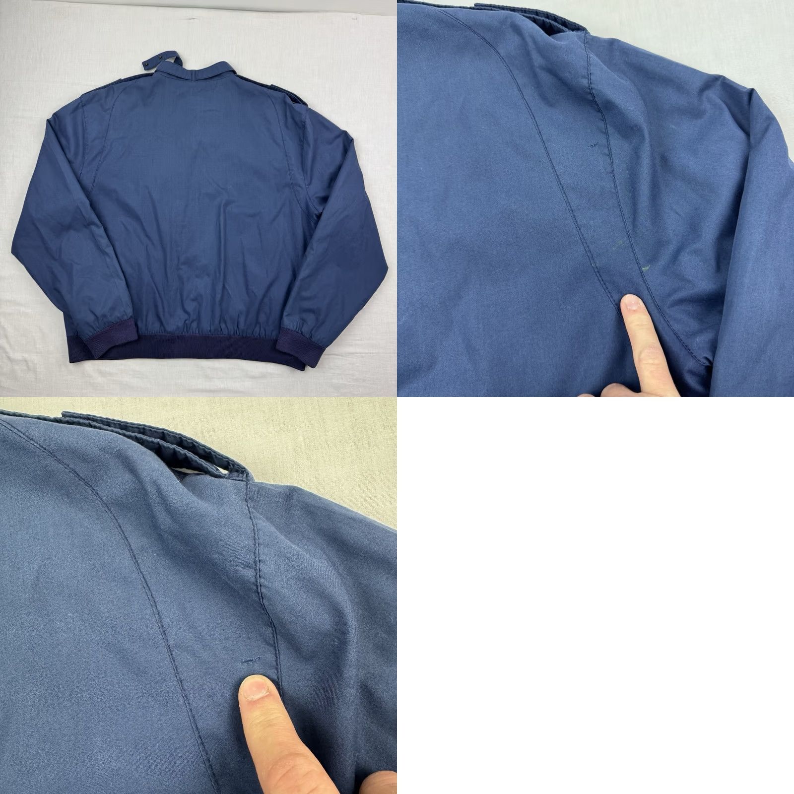Members Only VINTAGE Trader Bay Jacket Mens Large 1980s Windbreaker Blue Zip Snap Logo Classic Members Only Size US L / EU 52-54 / 3 - 8 Thumbnail