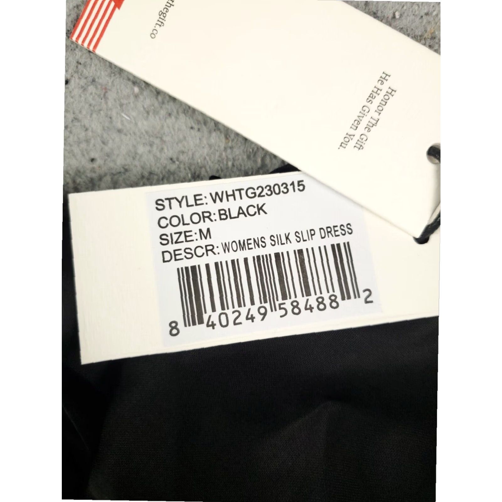 Honor the Gift Honor The Gift Black Silk Slip Dress Womens Medium Modern Classic Size M / US 6-8 / IT 42-44 - 7 Thumbnail