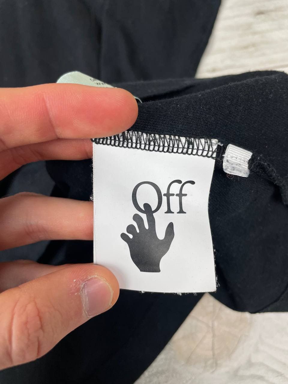 Off-White Off White Black Stencil Arrows Oversized T-Shirt Size US M / EU 48-50 / 2 - 12 Thumbnail