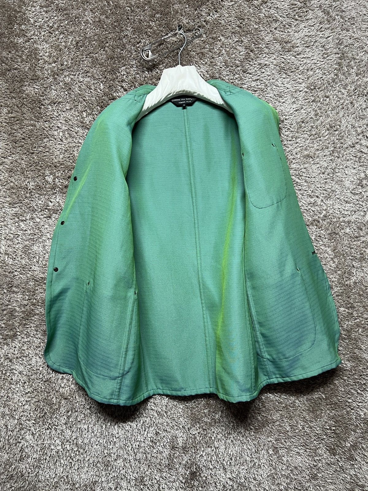 Comme des Garcons Homme Plus 2001 S/S twotone jacket Size US M / EU 48-50 / 2 - 4 Thumbnail