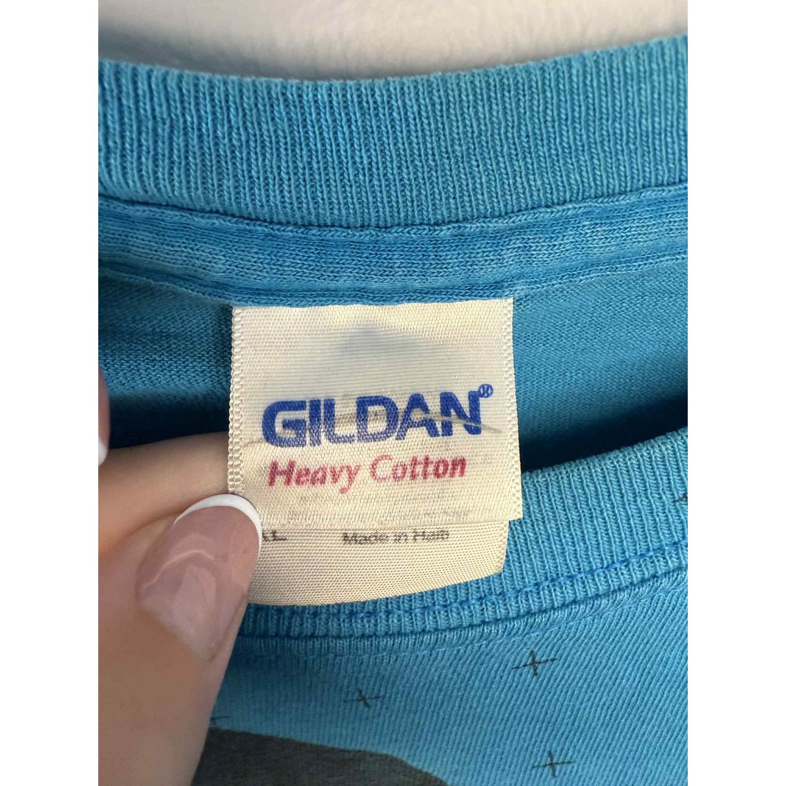 Gildan Gildan Deadmau5 Electronic DJ Rave Band Tee Blue Men's XL Size US XL / EU 56 / 4 - 6 Thumbnail