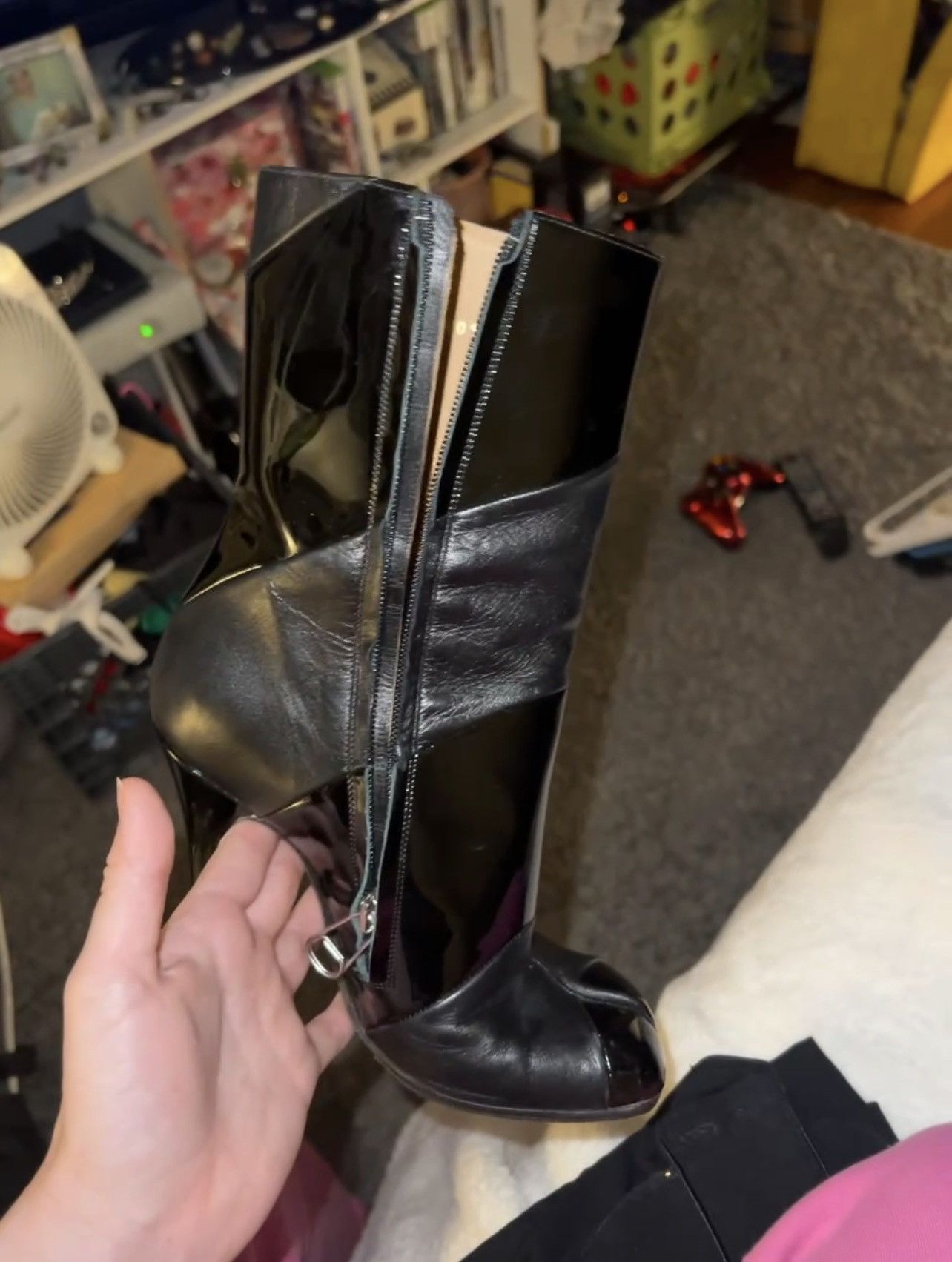 Maison Margiela Maison Margiela Leather Tabi Boots Size US 8 / IT 38 - 3 Thumbnail