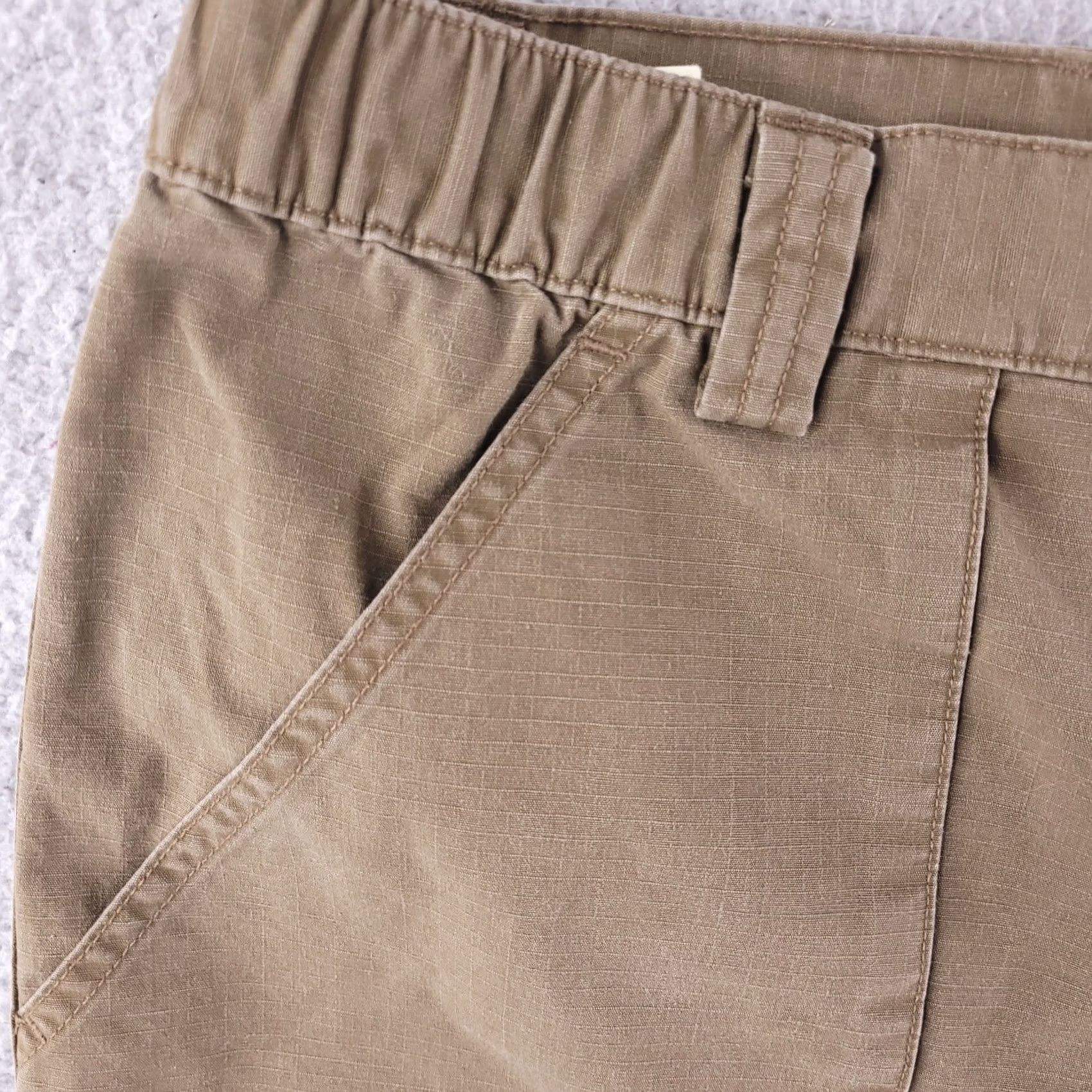 Dockers Dockers Shorts Mens 42 Brown Ripstop Cargo Cotton Utility Hike Outdoor Work Shorts Mens 42 Brown Cotton Cargo Ripstop Dockers Size US 42 / EU 58 - 2 Thumbnail